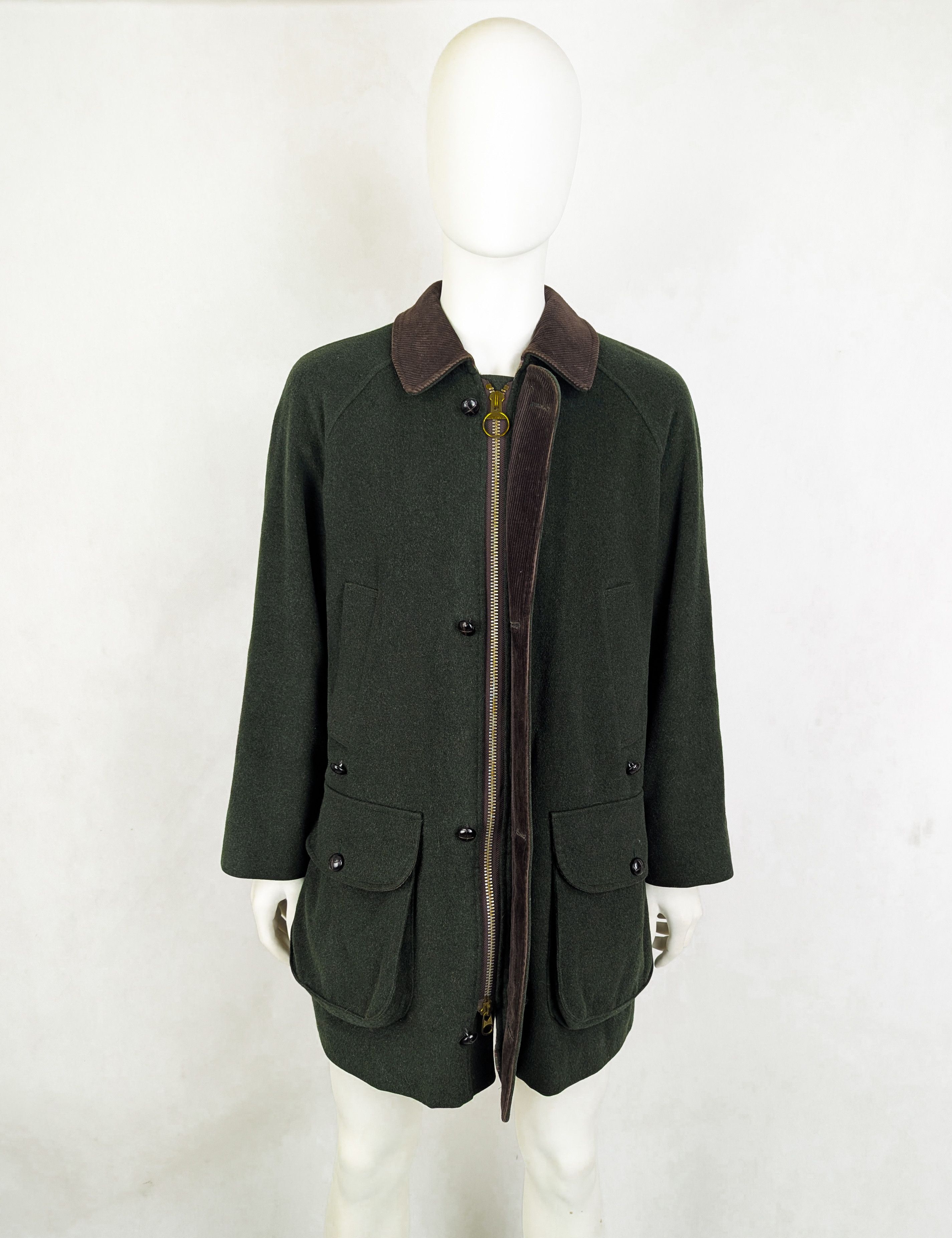 Barbour Barbour loden jacket 100% wool men's Coat Size US L / EU 52-54 / 3 - 10 Thumbnail
