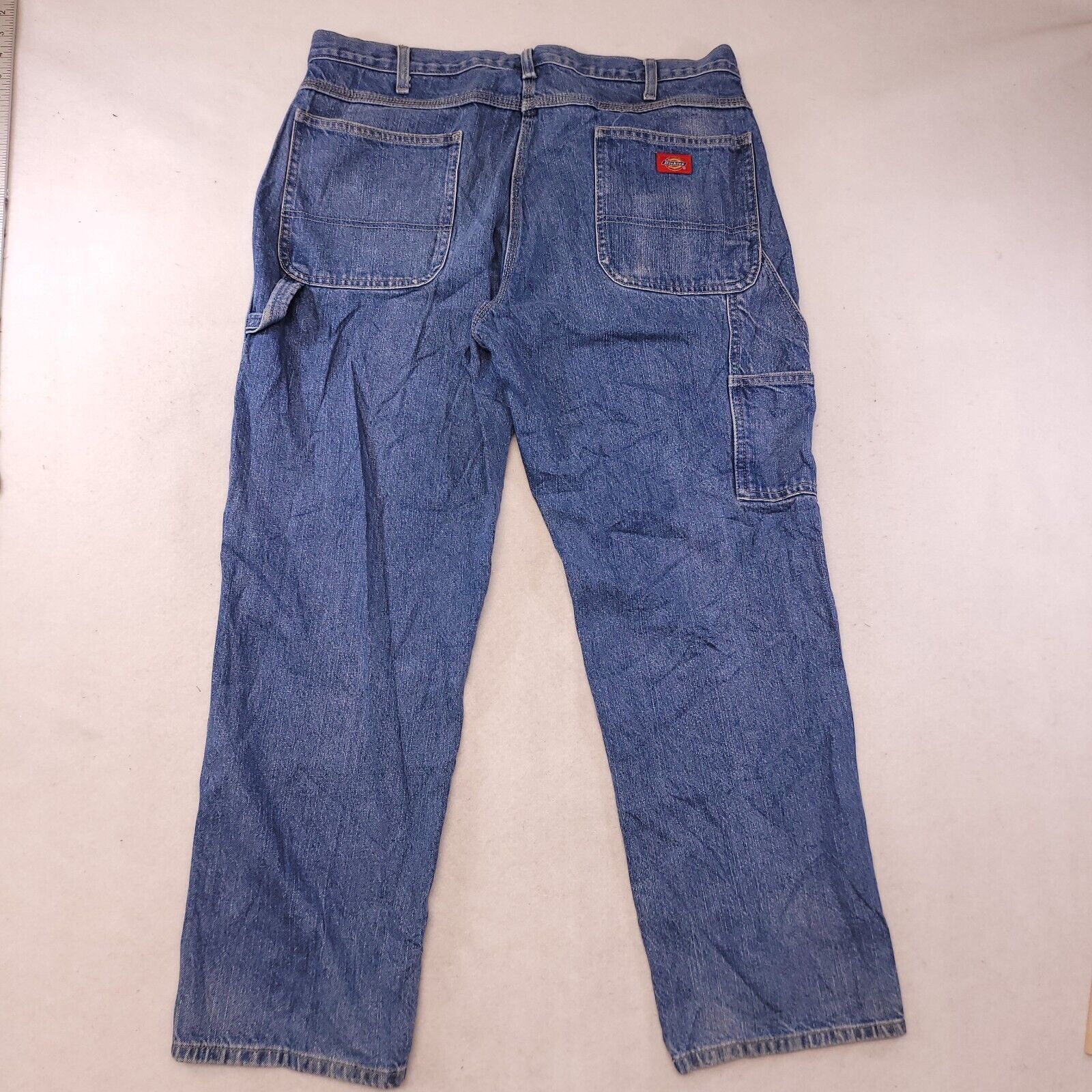 Dickies Dickies Casual Button Medium Wash Jeans Mens Size 38x30 Blue Size US 38 / EU 54 - 8 Thumbnail