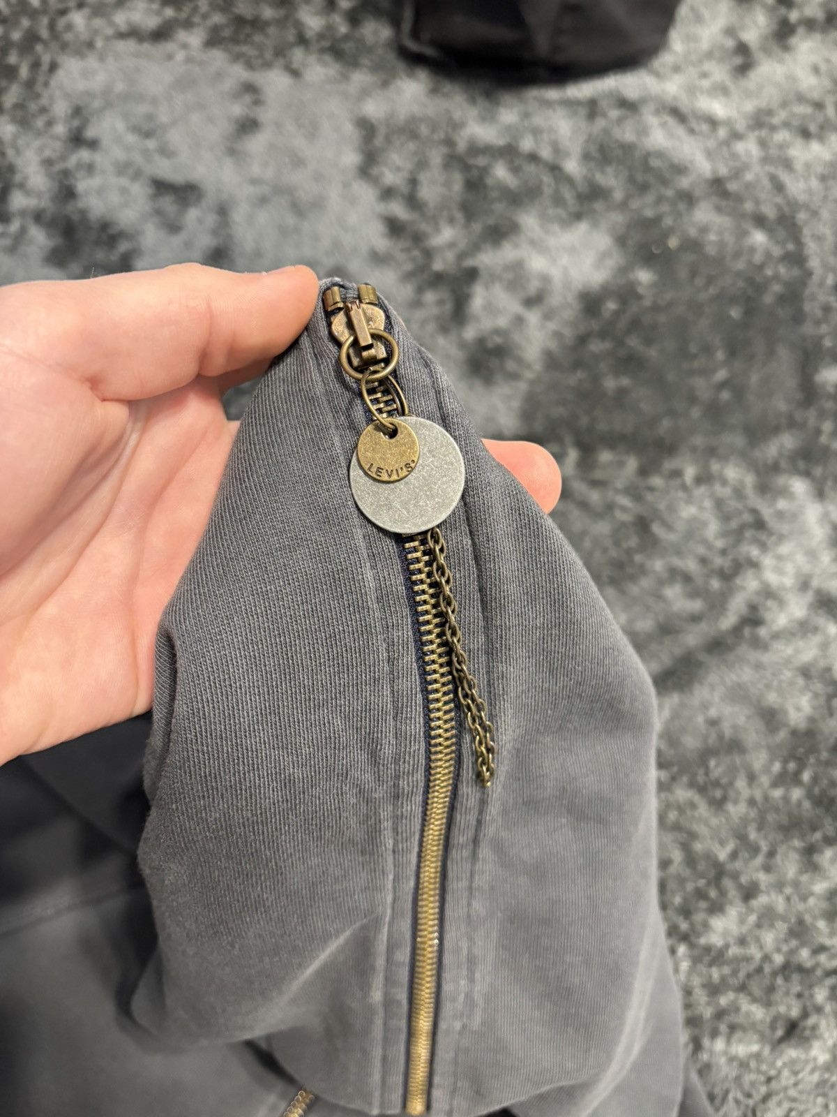 Levi's Vintage Clothing Vintage Levis Full Zip Y2K Grey Japanese Hoodie Size US M / EU 48-50 / 2 - 7 Thumbnail