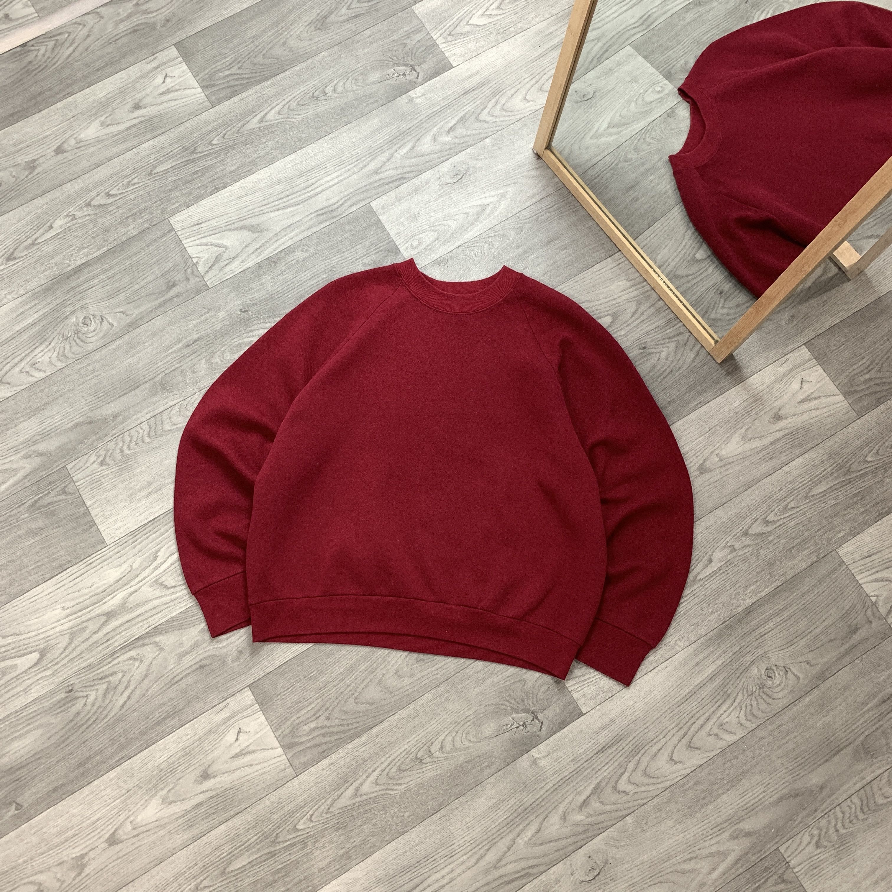 Fruit Of The Loom Vintage FOTL 80s Fruit Of The Loom Baggy Crewneck Sweatshirt Size US M / EU 48-50 / 2 - 1 Thumbnail