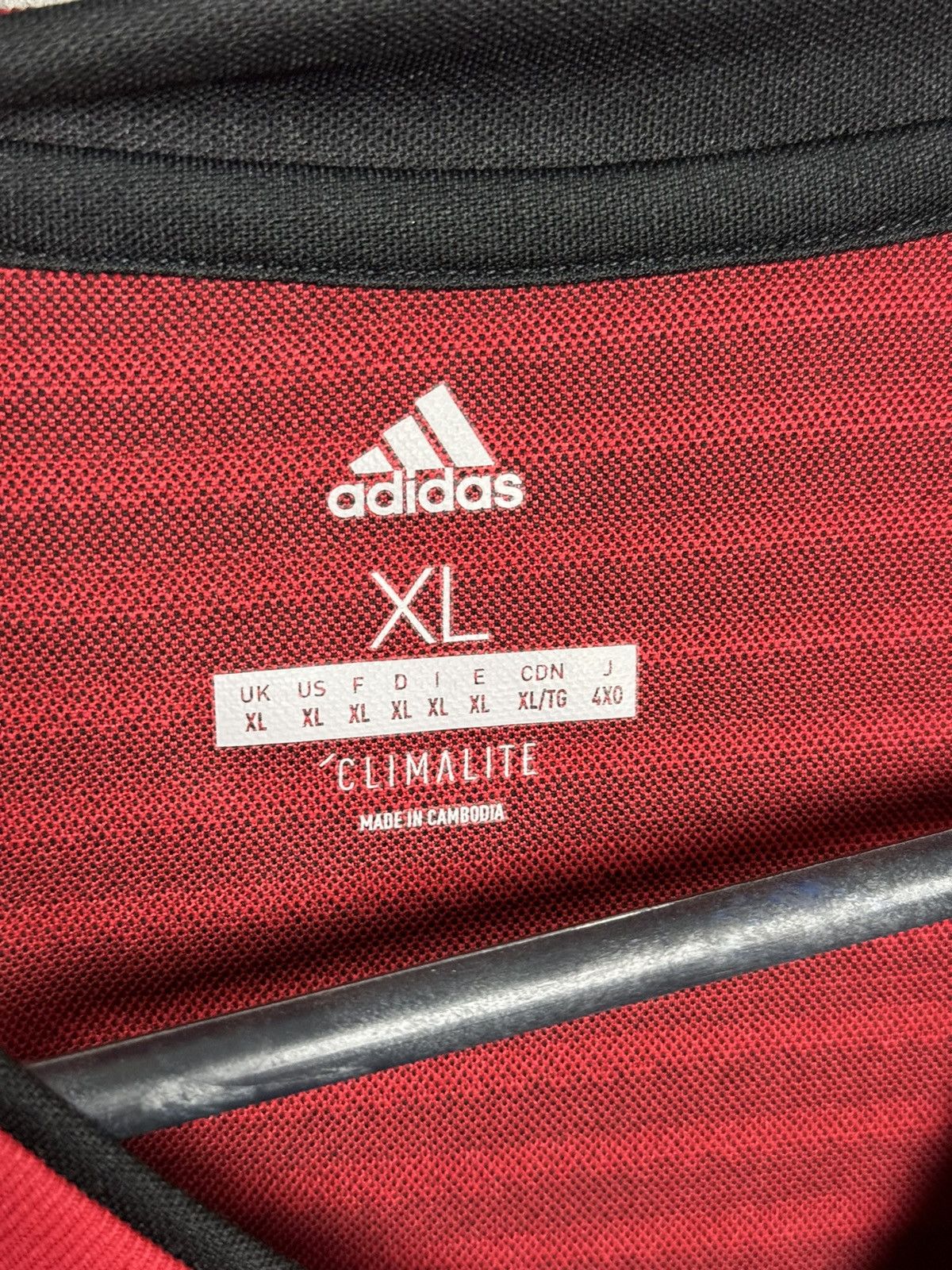 Adidas Manchester United 18/19 Home Football Jersey T-Shirt Size US XL / EU 56 / 4 - 8 Thumbnail