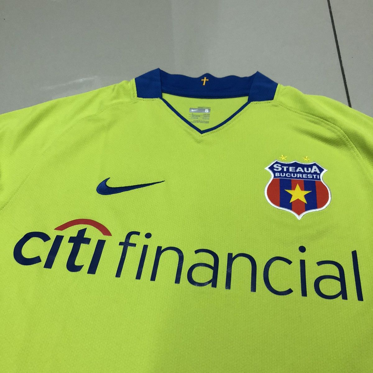 Nike Steaua Bucurest 08/09 away shirt Size US S / EU 44-46 / 1 - 3 Thumbnail