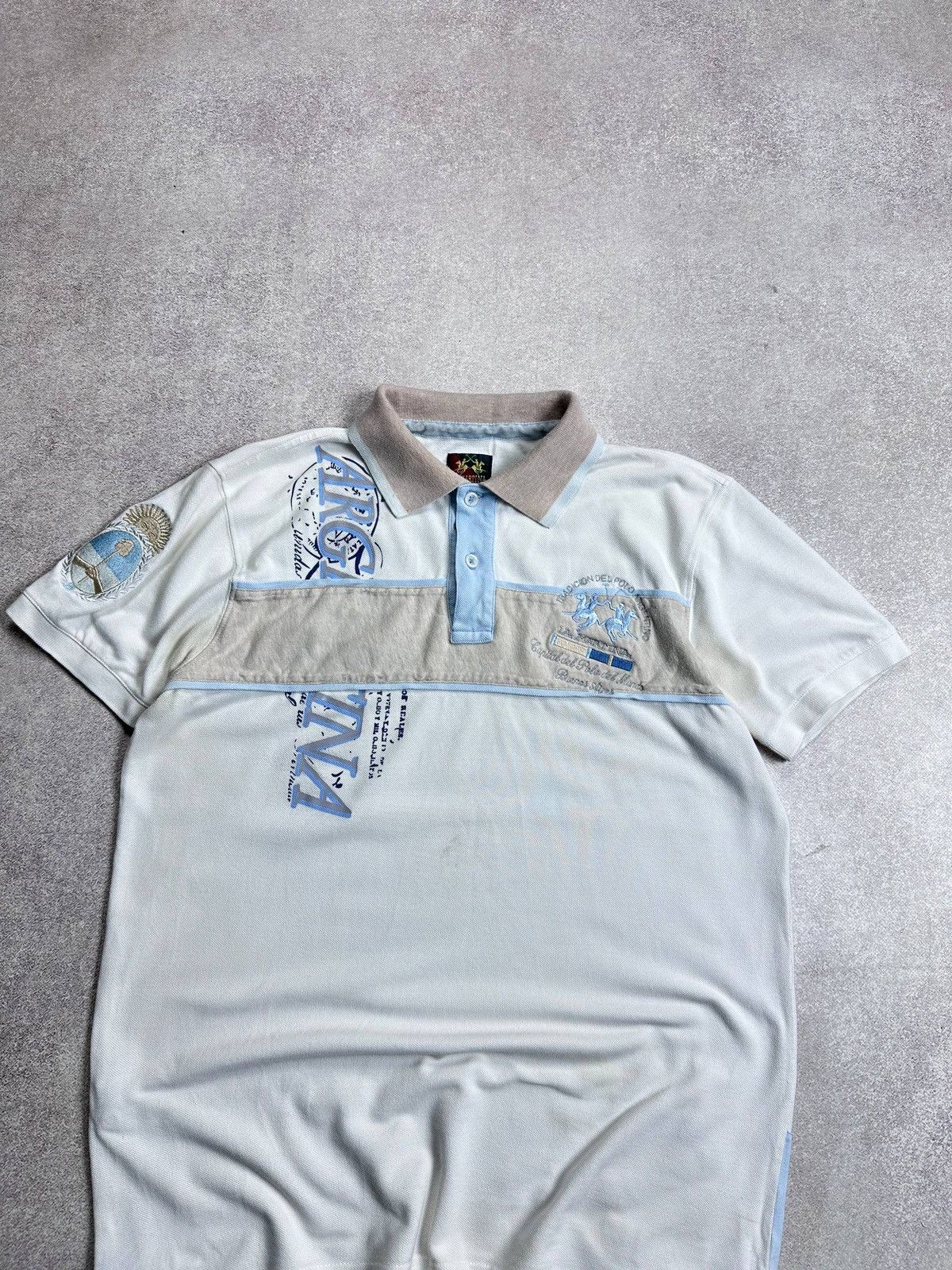 La Martina Vintage 90s La Martina Y2K Polo Shirt S Size US S / EU 44-46 / 1 - 2 Thumbnail