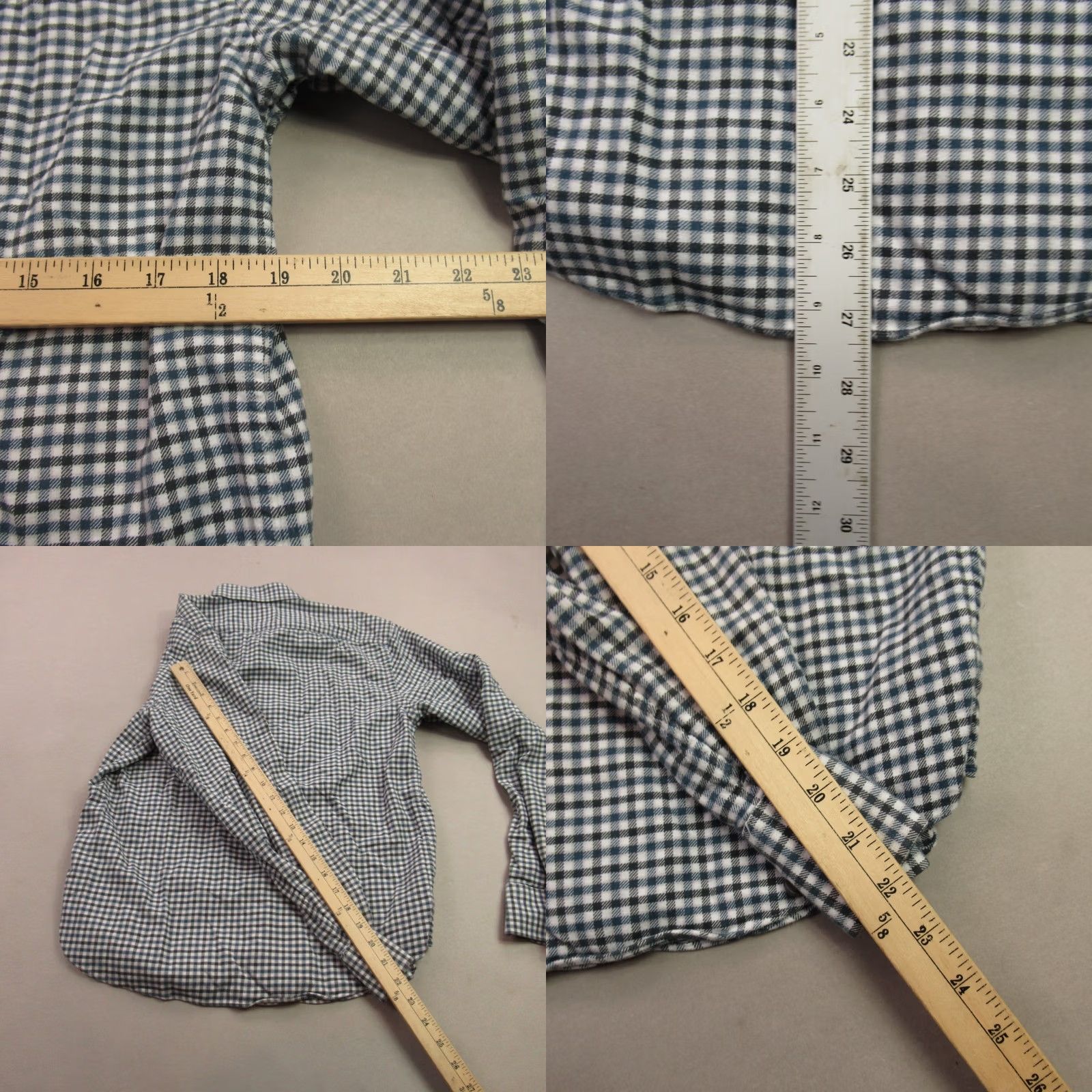 UNTUCKit UNTUCKit Shirt Mens M Long Sleeve Button Front Casual Slim Fit Checks Size US M / EU 48-50 / 2 - 8 Thumbnail