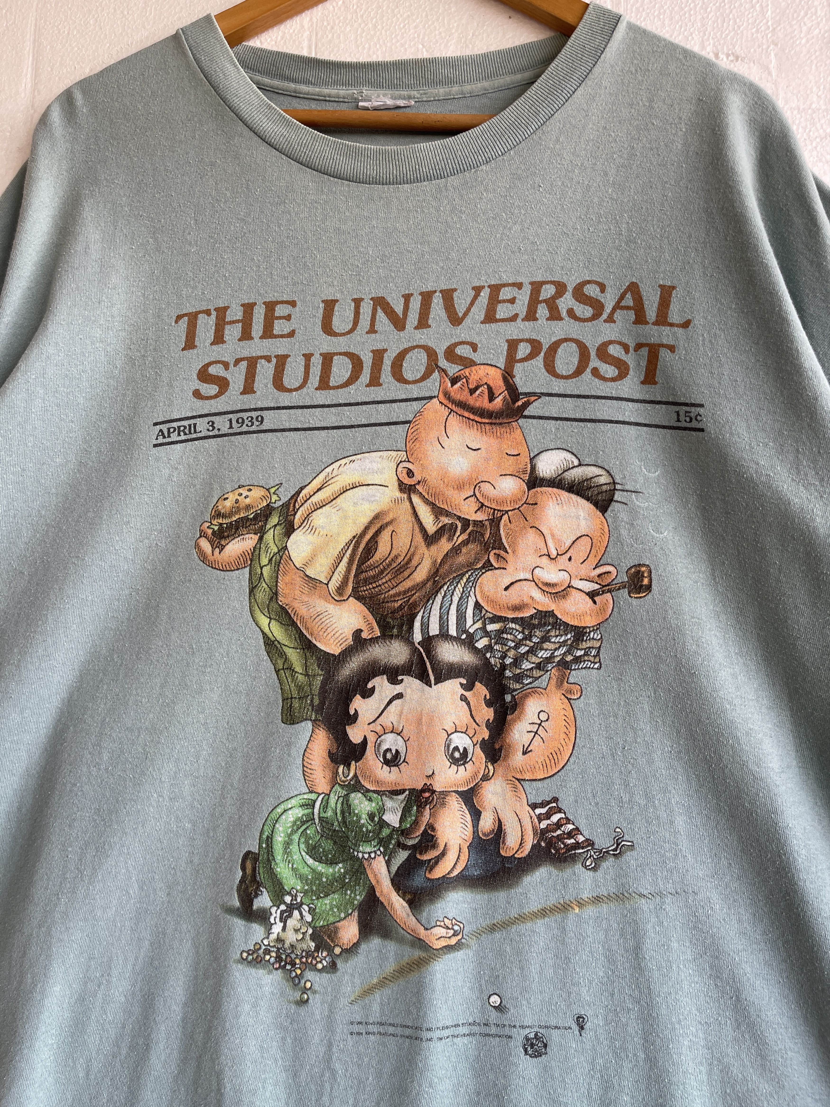 Cartoon Network Vintage90s‼️Universal Studios Popeye & Olive Betty Boop Wimpy Size US XXL / EU 58 / 5 - 3 Thumbnail