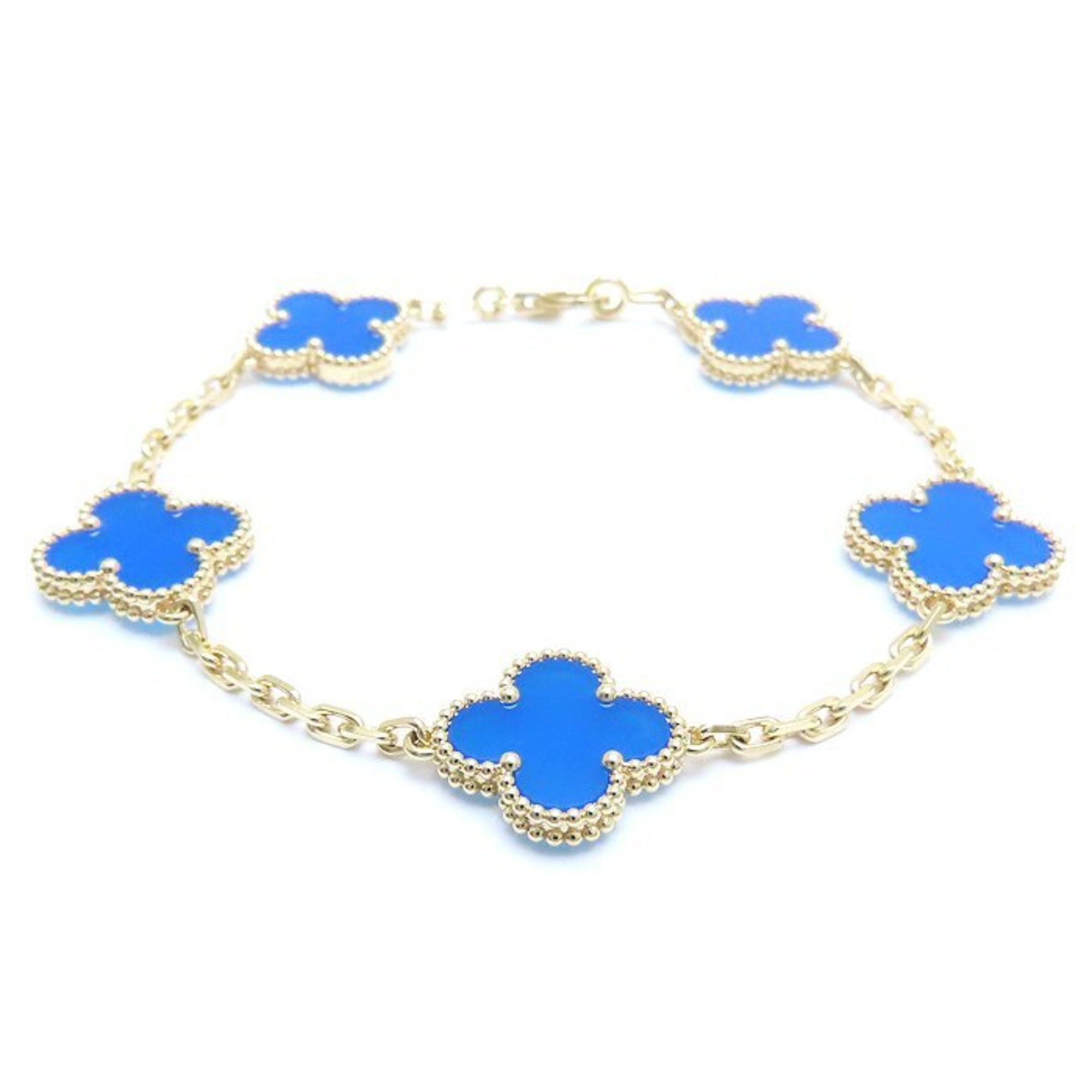 Van Cleef Arpels Alhambra Bracelet Motifs Agate VCARP34900
