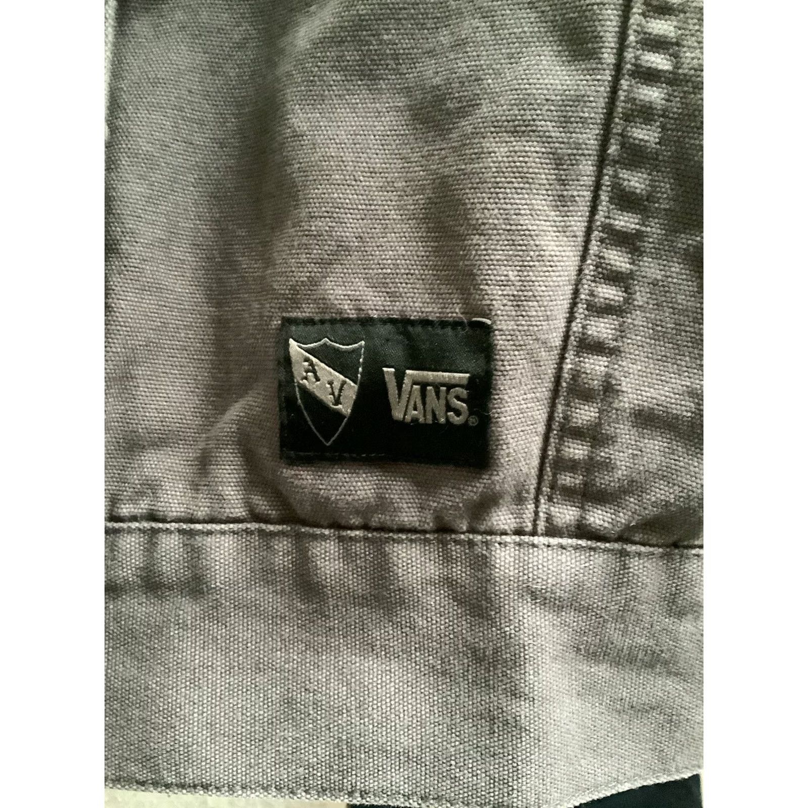 Vans VANS AV Dark Gray Hooded Canvas Jacket Skateboarding Anthony Van Engelen Men's Size S Size US S / EU 44-46 / 1 - 5 Thumbnail