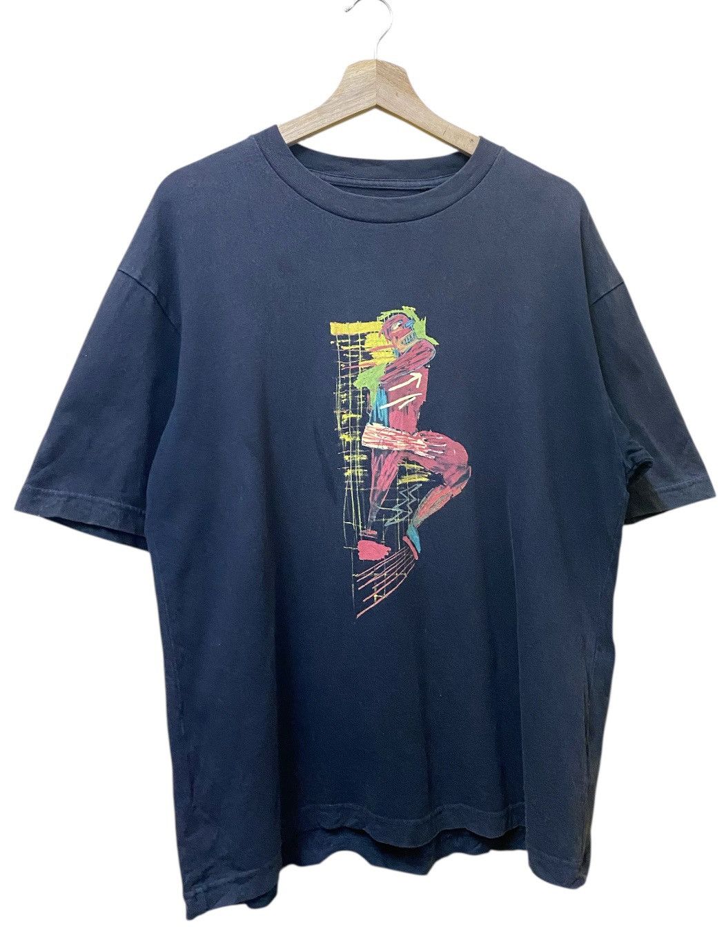 Jean-Michel Basquiat Jean Michel Basquiat X Uniqlo X Warner Bros Tshirt Size US M / EU 48-50 / 2 - 1 Thumbnail
