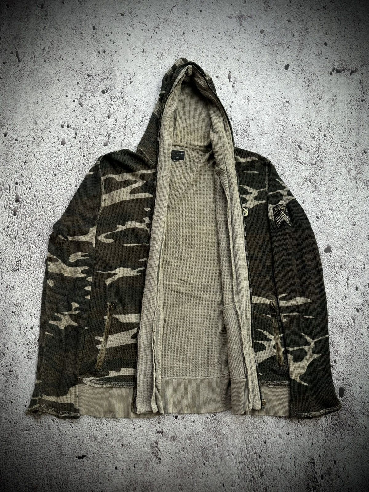 If Six Was Nine Double zipper power to the people black label camo Size US L / EU 52-54 / 3 - 5 Thumbnail