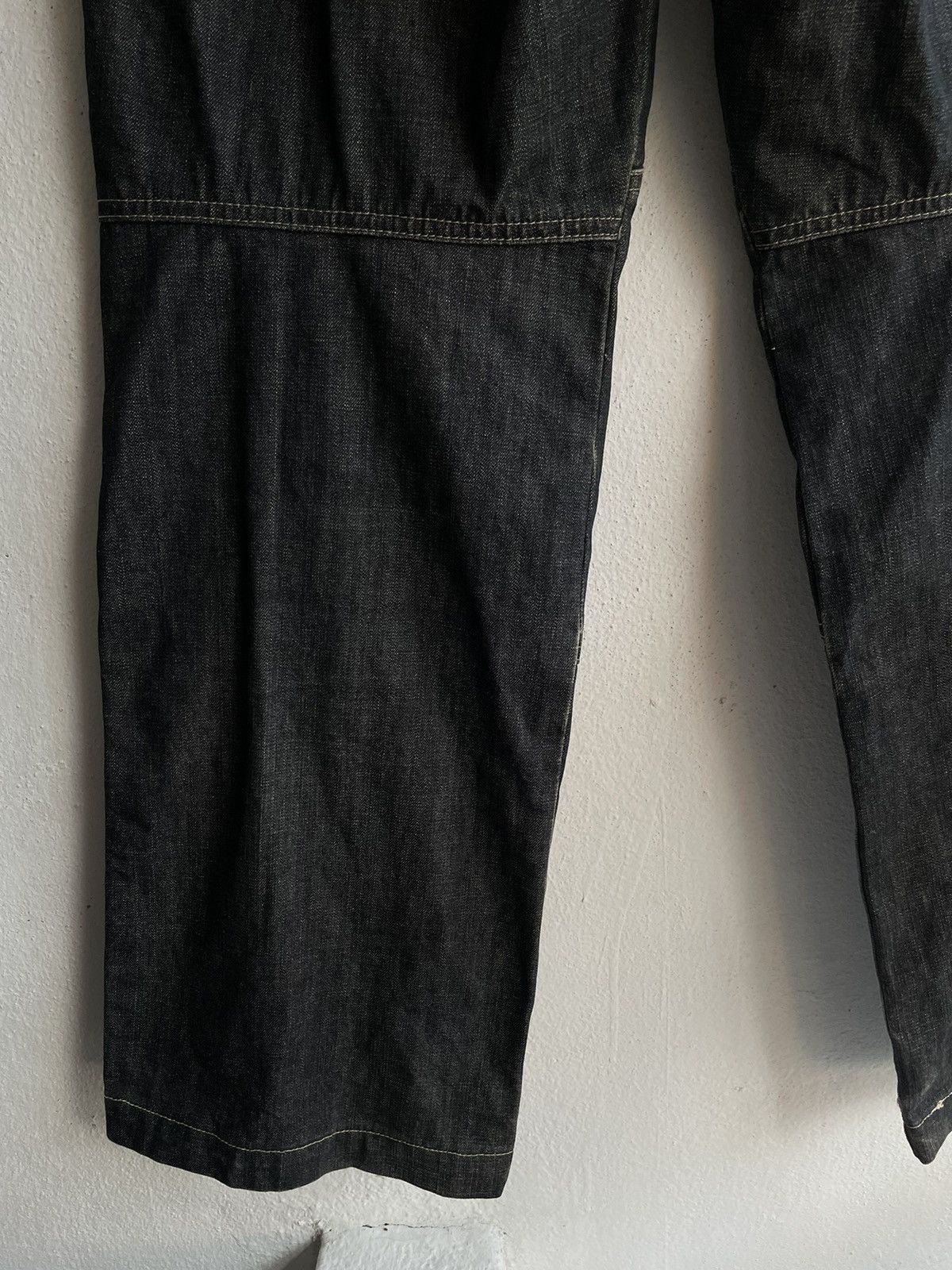 Designer × Marithe + Francois Girbaud Iconic 🔥 Marithe Francois Girbaud Side Tape Denim Pants Size US 30 / EU 46 - 18 Thumbnail