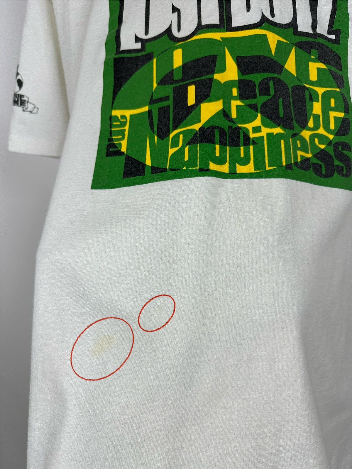 Band Tees 1997 Vintage Lost Boyz Love, Peace & Nappiness Band T-Shirt Size US XL / EU 56 / 4 - 21 Thumbnail