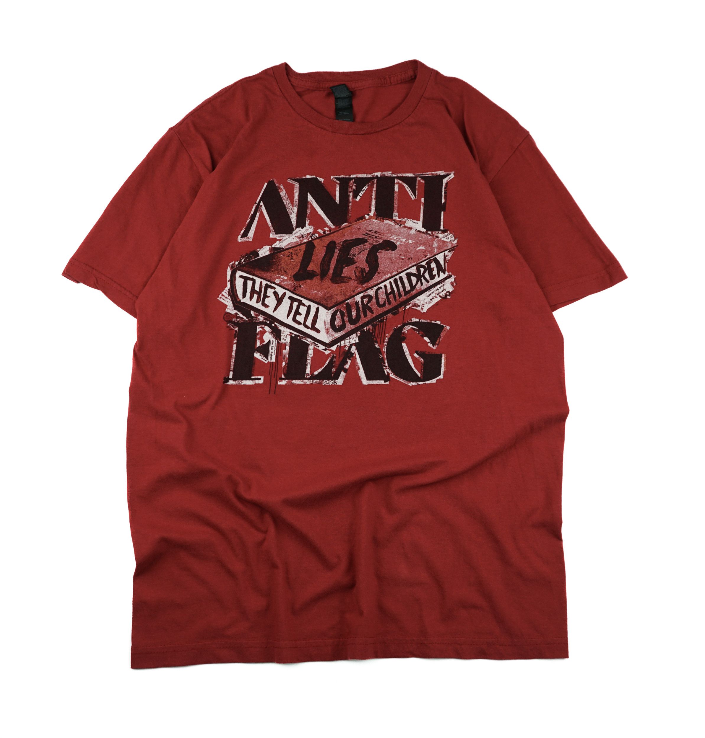 Band Tees × Vintage Vintage 2023 Anti-Flag Band Tour T-Shirt Size US S / EU 44-46 / 1 - 1 Thumbnail