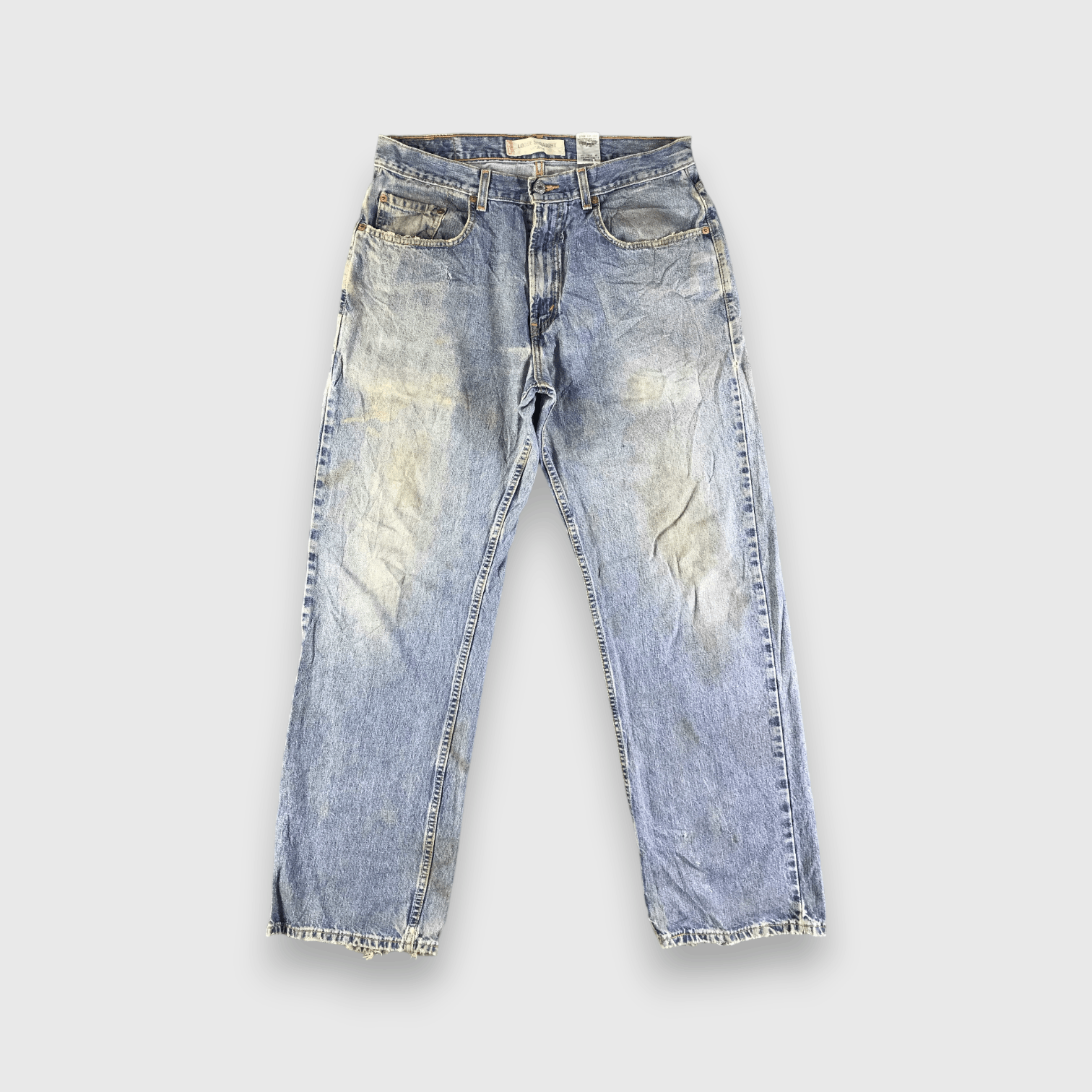 Levi's Vintage Blue Wash Levis 569 Jeans-J4192 Size US 34 / EU 50 - 1 Thumbnail