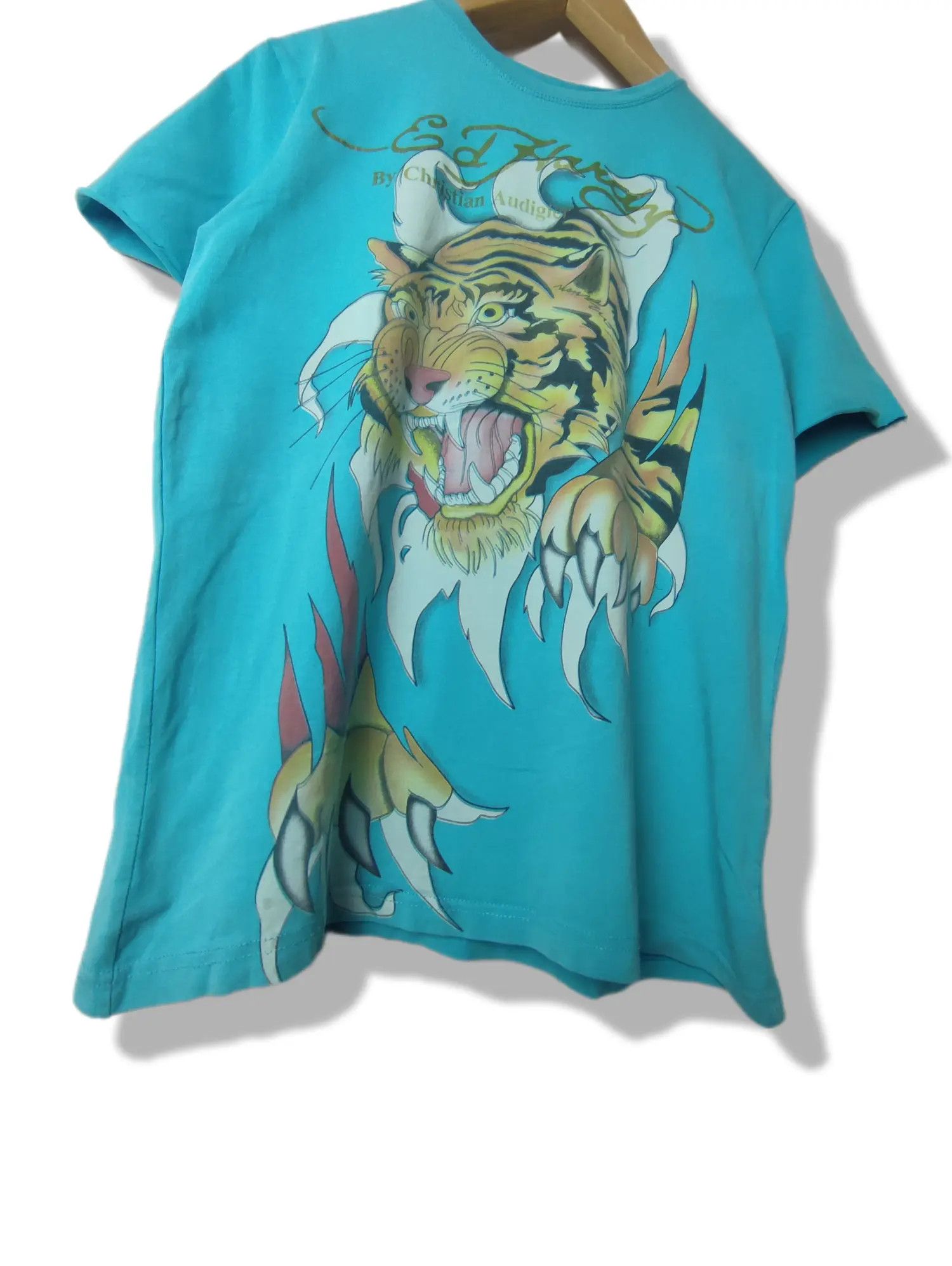 Affliction Ed hardy 3D tiger vintage t shirt Size US M / EU 48-50 / 2 - 5 Thumbnail