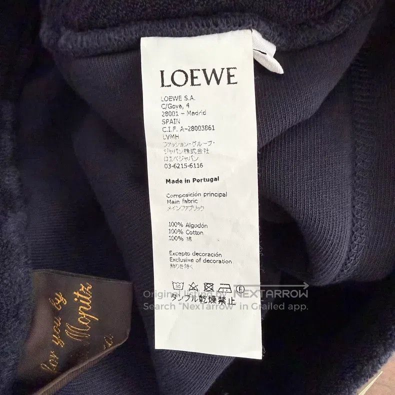 Loewe Loewe size S Dark Blue Casual Short Pants, Embroidered Logo Size US 30 / EU 46 - 5 Thumbnail