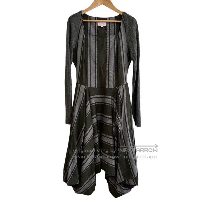 Vivienne Westwood Vivienne Westwood Witch Gray and Black Striped Lingerie Ir Size S / US 4 / IT 40 - 2 Thumbnail