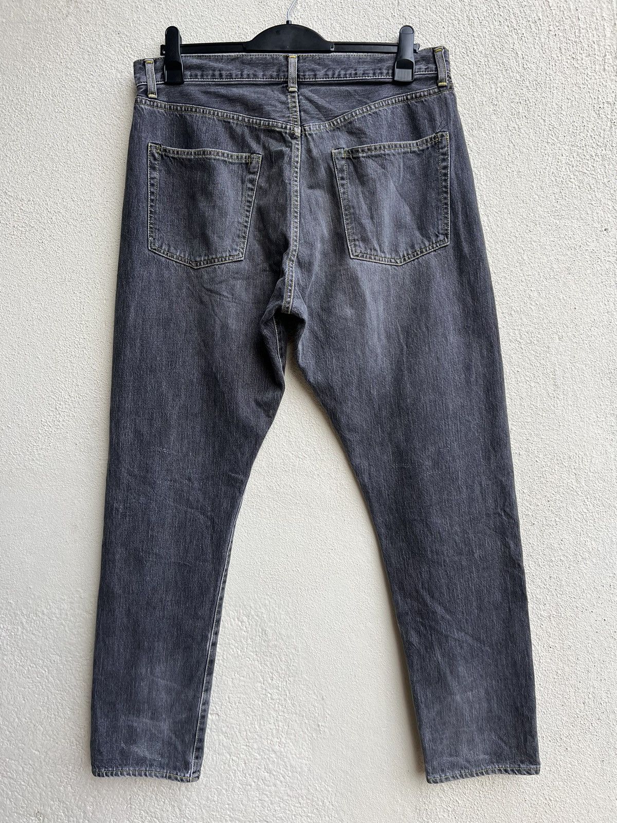 Swagger Vintage Swagger Japan Fade Black Denim Selvedge Jeans Size US 34 / EU 50 - 15 Thumbnail