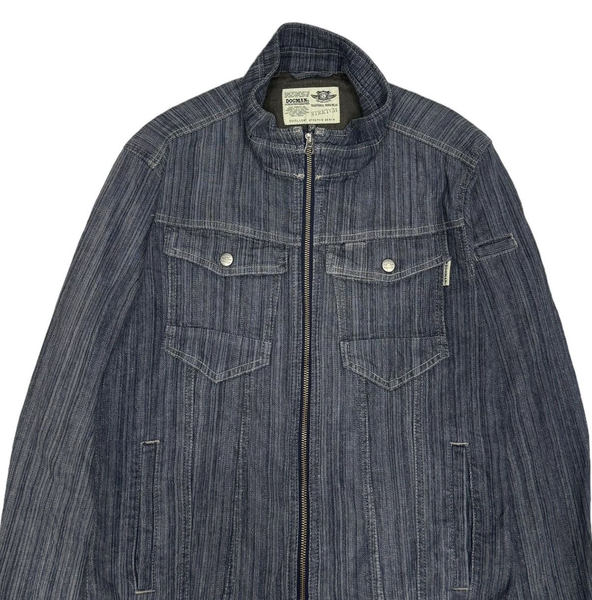 Dogtown 🔥VINTAGE DOGMAN DENIM WORK WEAR JACKET Size US M / EU 48-50 / 2 - 6 Thumbnail