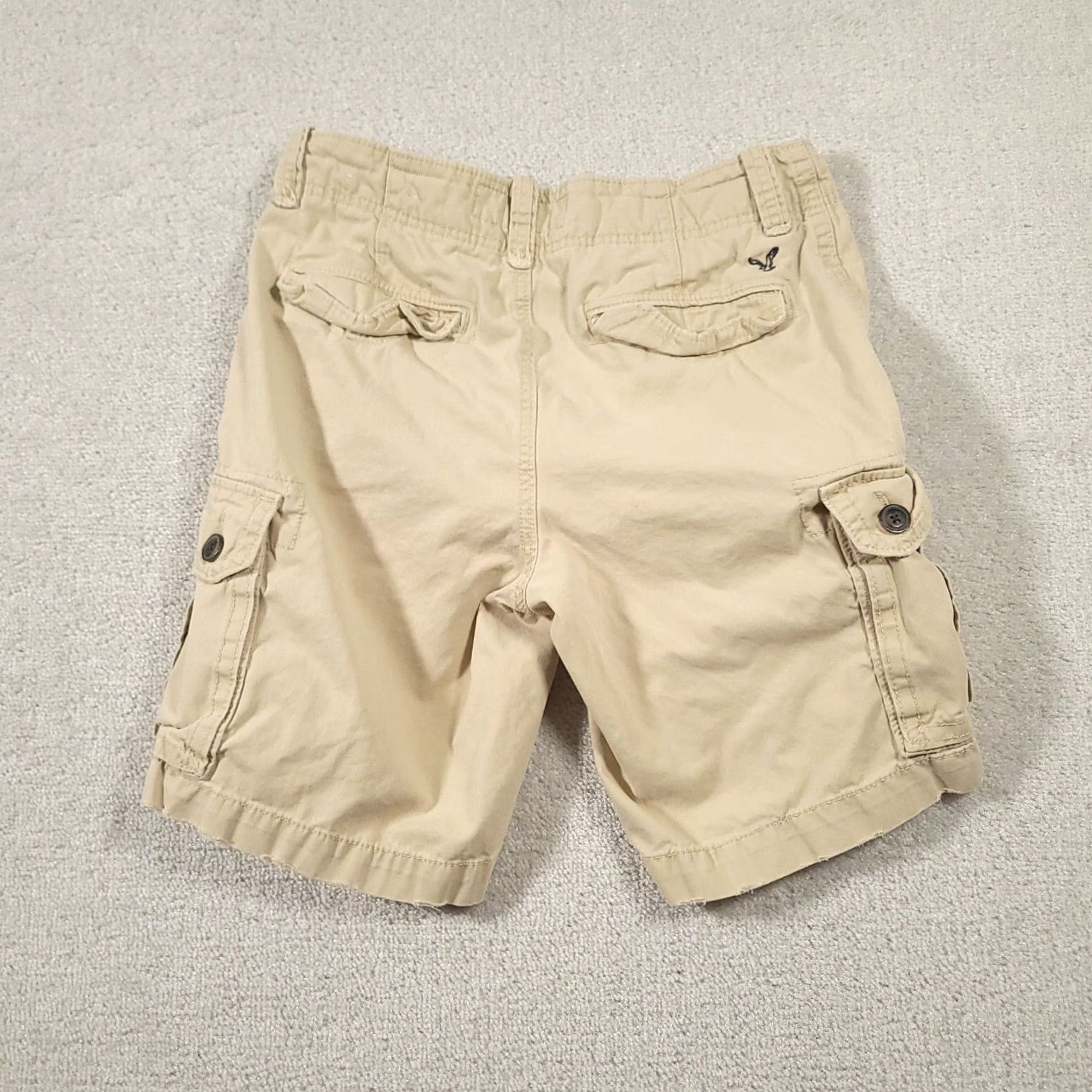 American Eagle Outfitters VINTAGE American Eagle Cargo Shorts Mens Size 30 Beige 10" Inseam Size US 30 / EU 46 - 7 Thumbnail