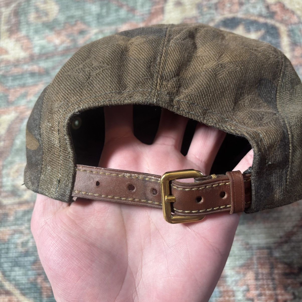 Louis Vuitton × Supreme Louis Vuitton Supreme Camo Camp Cap Size ONE SIZE - 4 Thumbnail