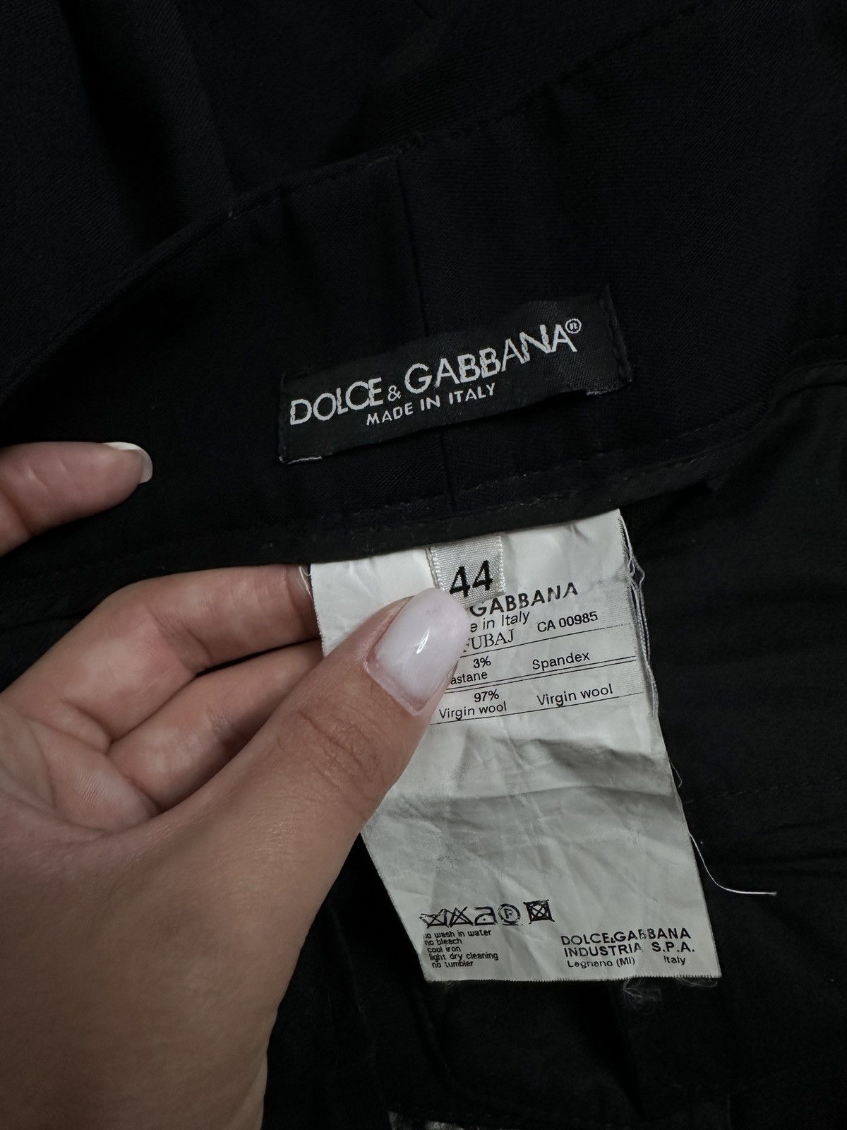 Dolce & Gabbana Dolce&Gabbana pants vintage luxury basic Size 28" / US 6 / IT 42 - 7 Thumbnail