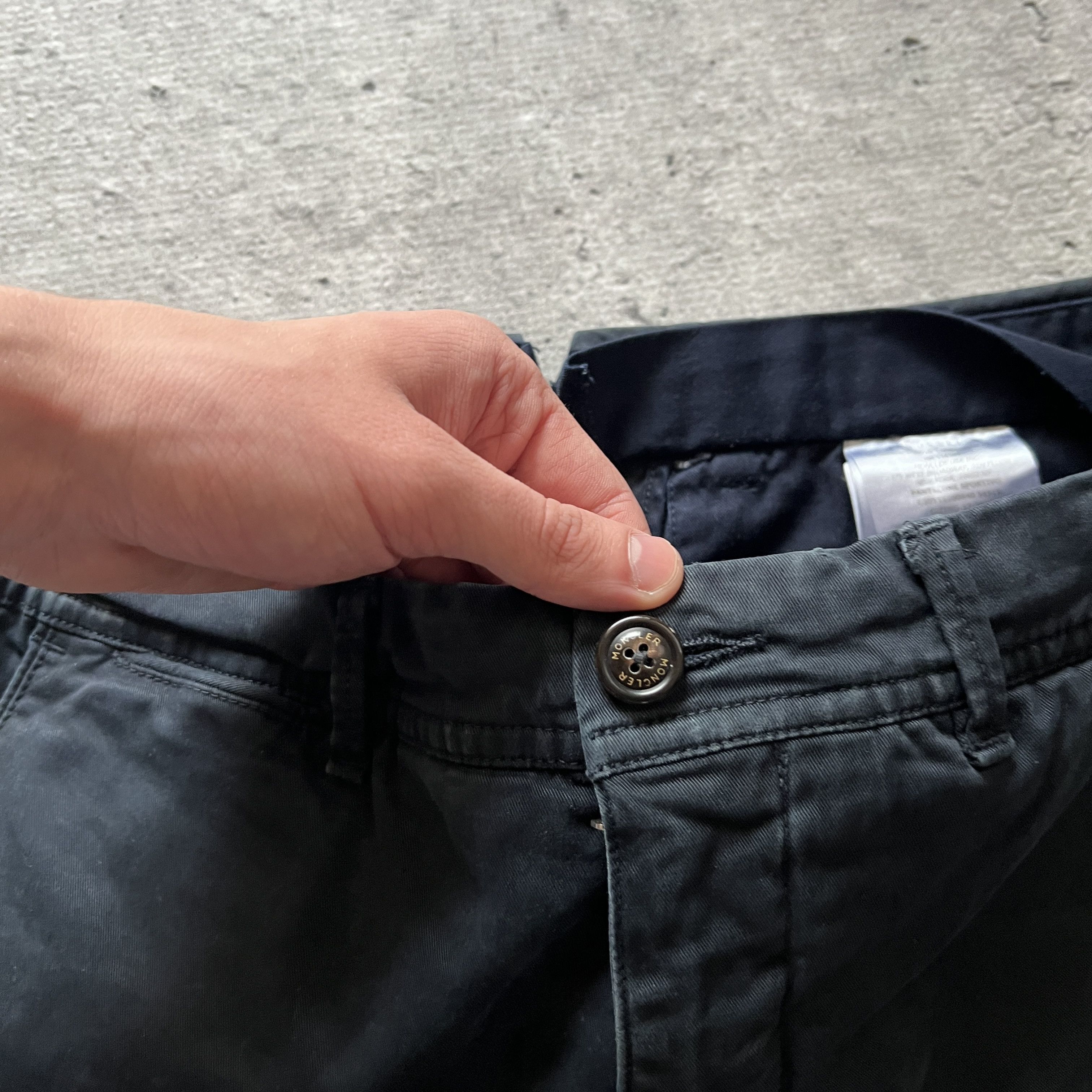 Moncler × Moncler Grenoble Moncler Luxury Casual Navy Pants Size US 30 / EU 46 - 6 Thumbnail