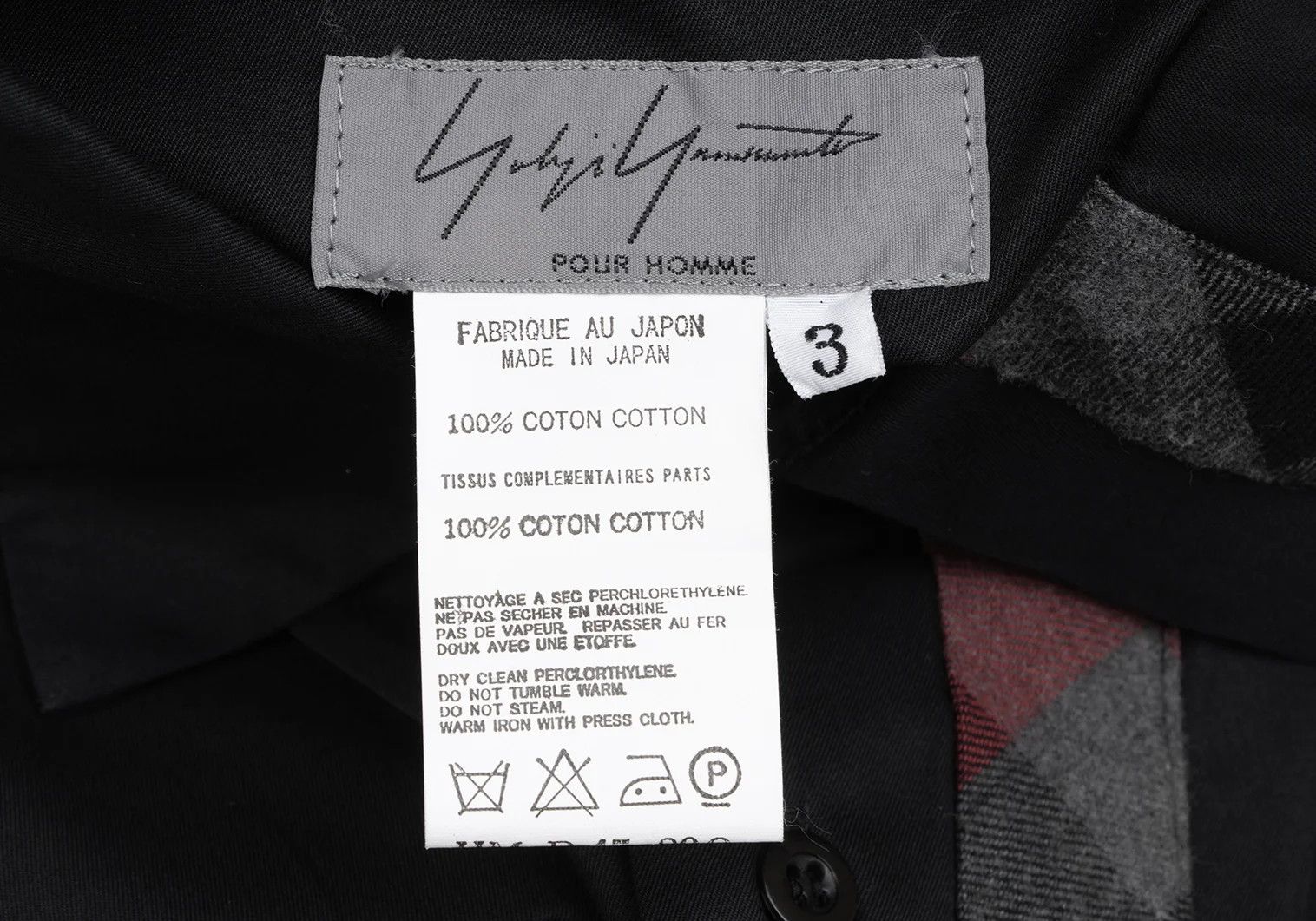 Yohji Yamamoto Yohji Yamamoto Cotton Check Long Sleeve Shirt Size US M / EU 48-50 / 2 - 15 Thumbnail