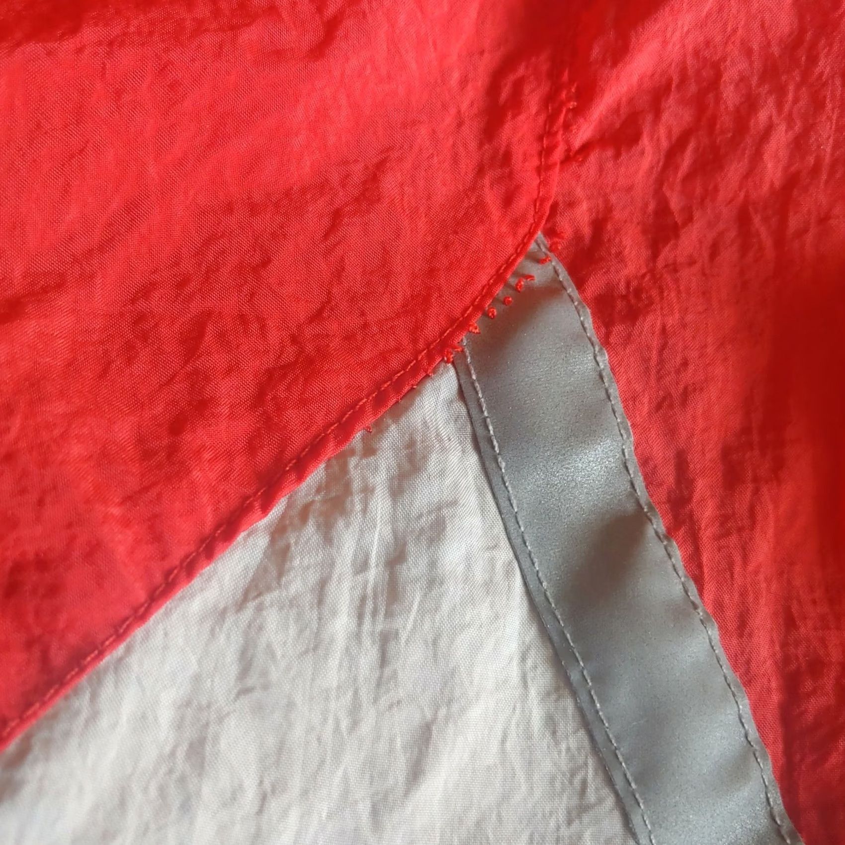 Adidas Adidas Windbreaker Jacket Reflective Black & Red Tracksuit 1990s Men XL Nike-style? Size 46R - 6 Thumbnail
