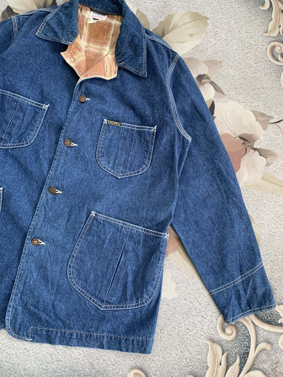 Indigo Sanjego Genuine Indigo Denim Jacket Size US L / EU 52-54 / 3 - 4 Thumbnail