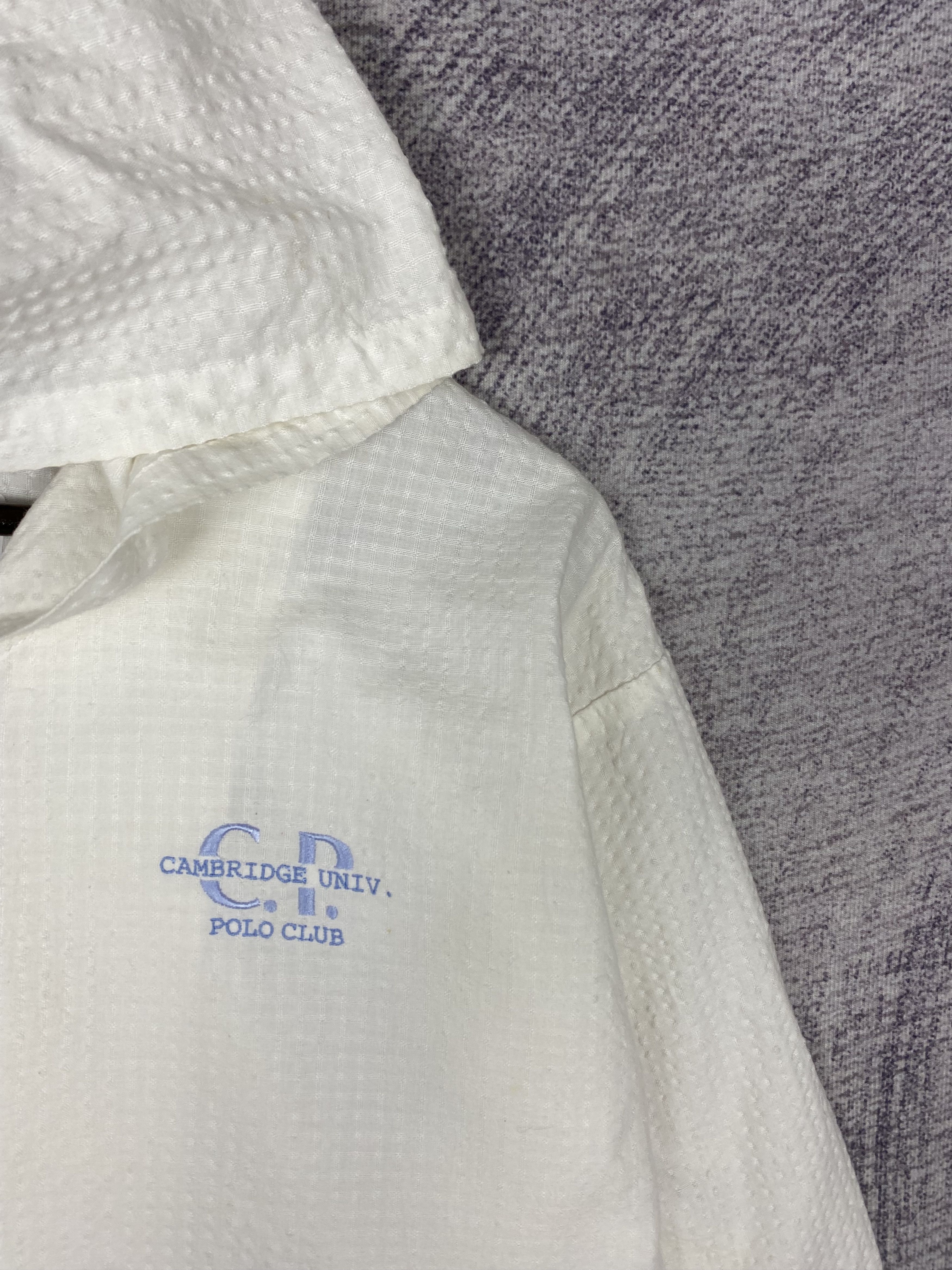 Vintage Vintage Cambridge Univ Polo Club Hoodie Light Jacket Size US M / EU 48-50 / 2 - 3 Thumbnail