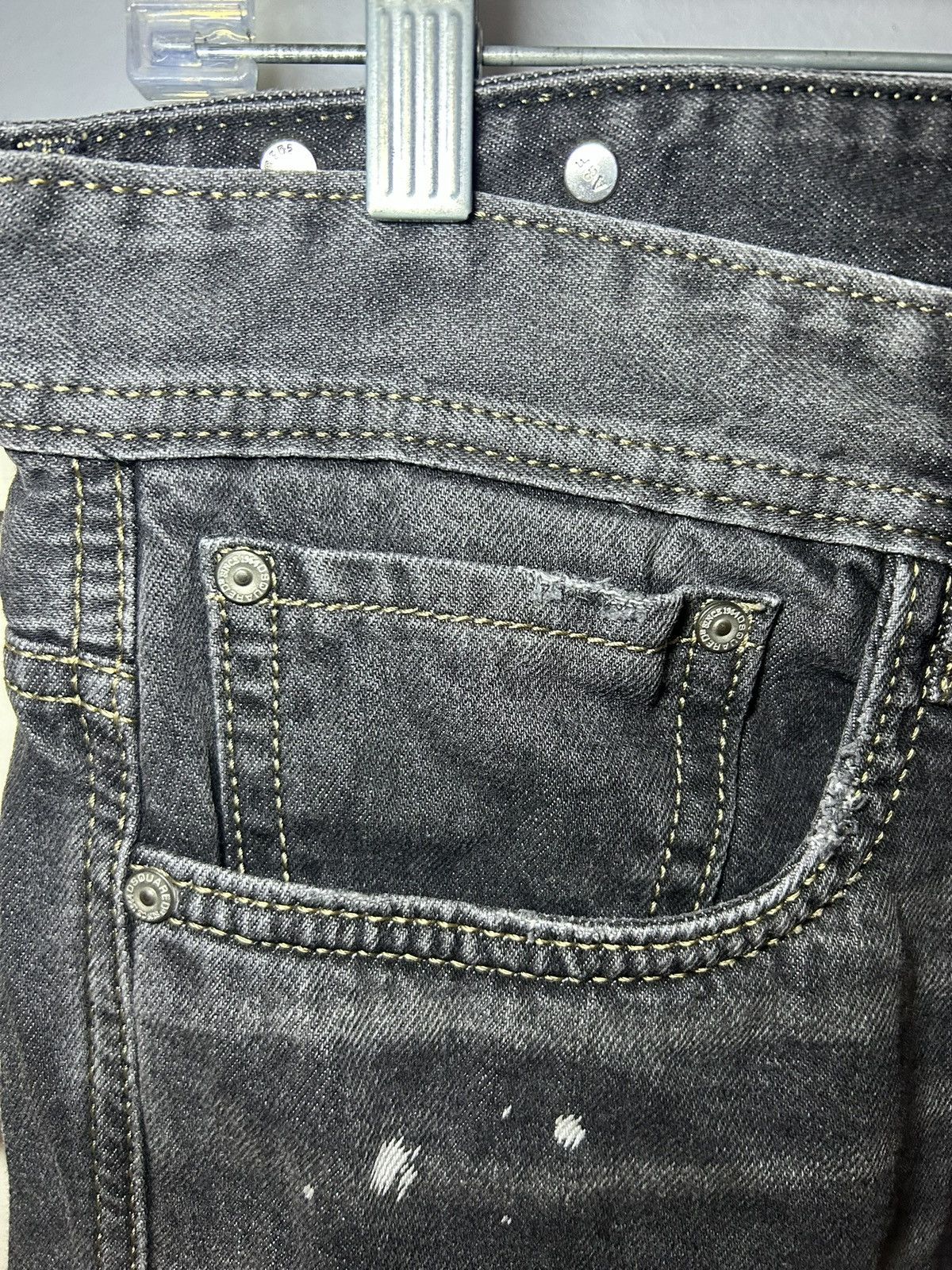 Dsquared2 Dsquared2 loose straight-cut distressed paint splatter jeans Size US 32 / EU 48 - 17 Thumbnail