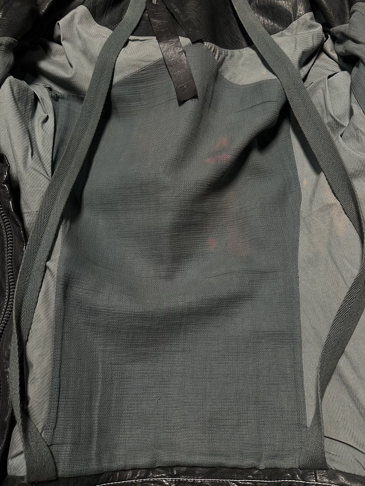 Boris Bidjan Saberi YAK LEATHER HOODED J2 Size US M / EU 48-50 / 2 - 7 Thumbnail