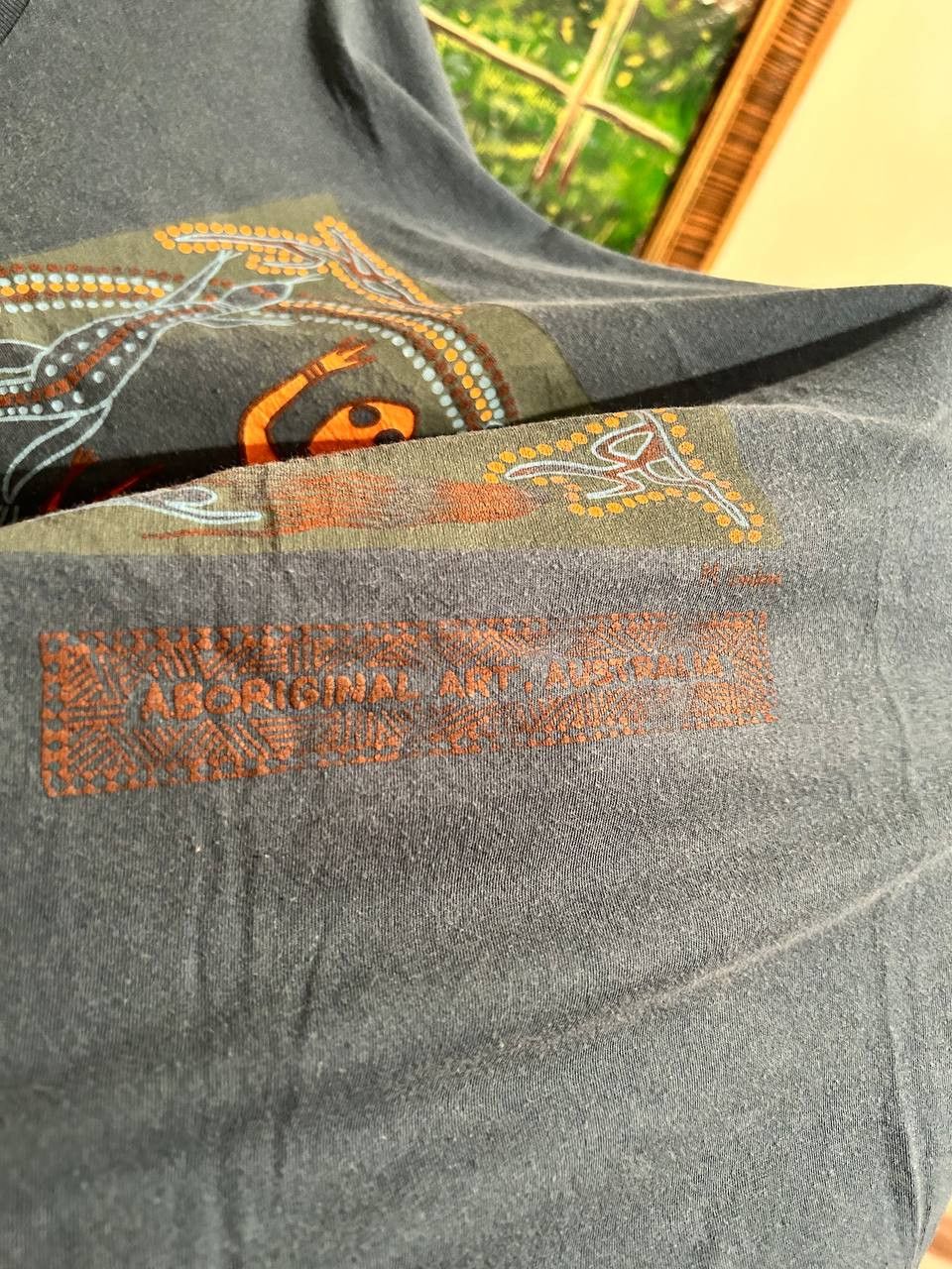 Vintage made in Australia vintage art t-shirt nice fade Size US L / EU 52-54 / 3 - 2 Thumbnail