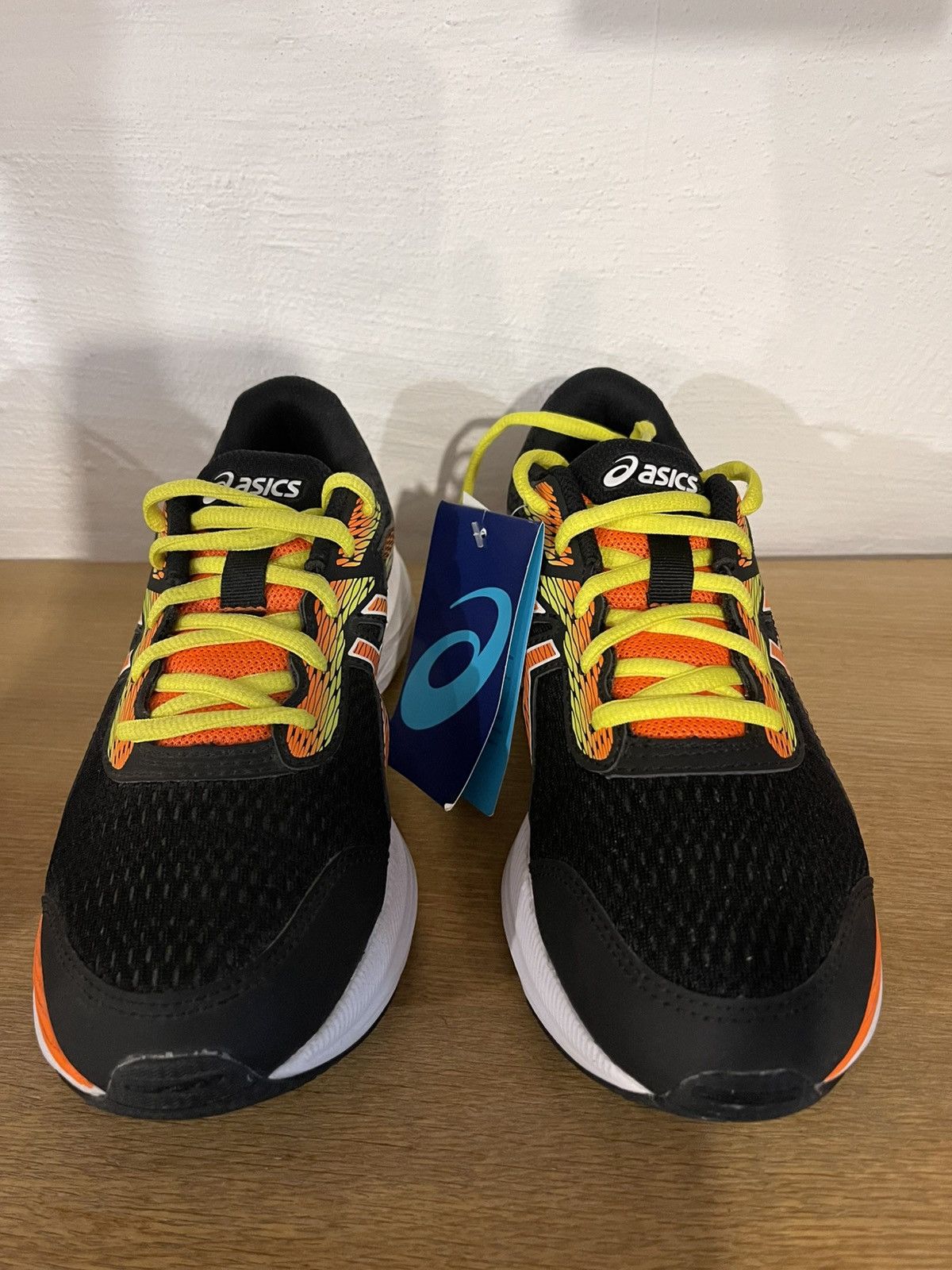 Asics GEL-EXCITE 6 GS BLACK/SHOCKING ORANGE Size US 5 / EU 37 - 3 Thumbnail