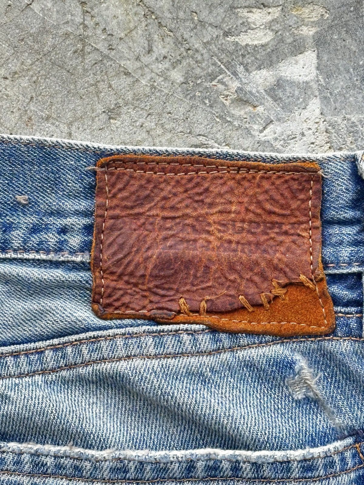 Ralph Lauren Ralph Lauren Distressed Denim Jeans Size US 36 / EU 52 - 13 Thumbnail