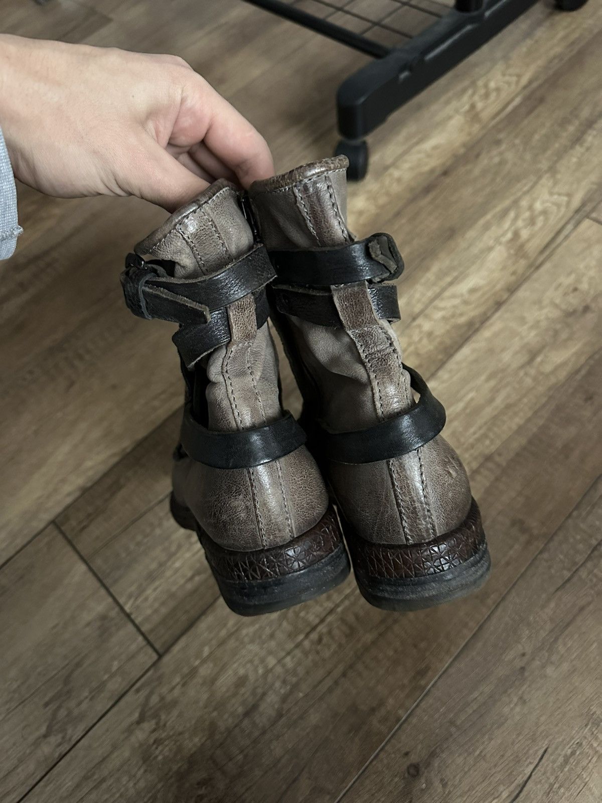 A.S.98 AS 98 Airstep Leather Boots High Top Avant Garde Size US 7 / EU 40 - 14 Thumbnail