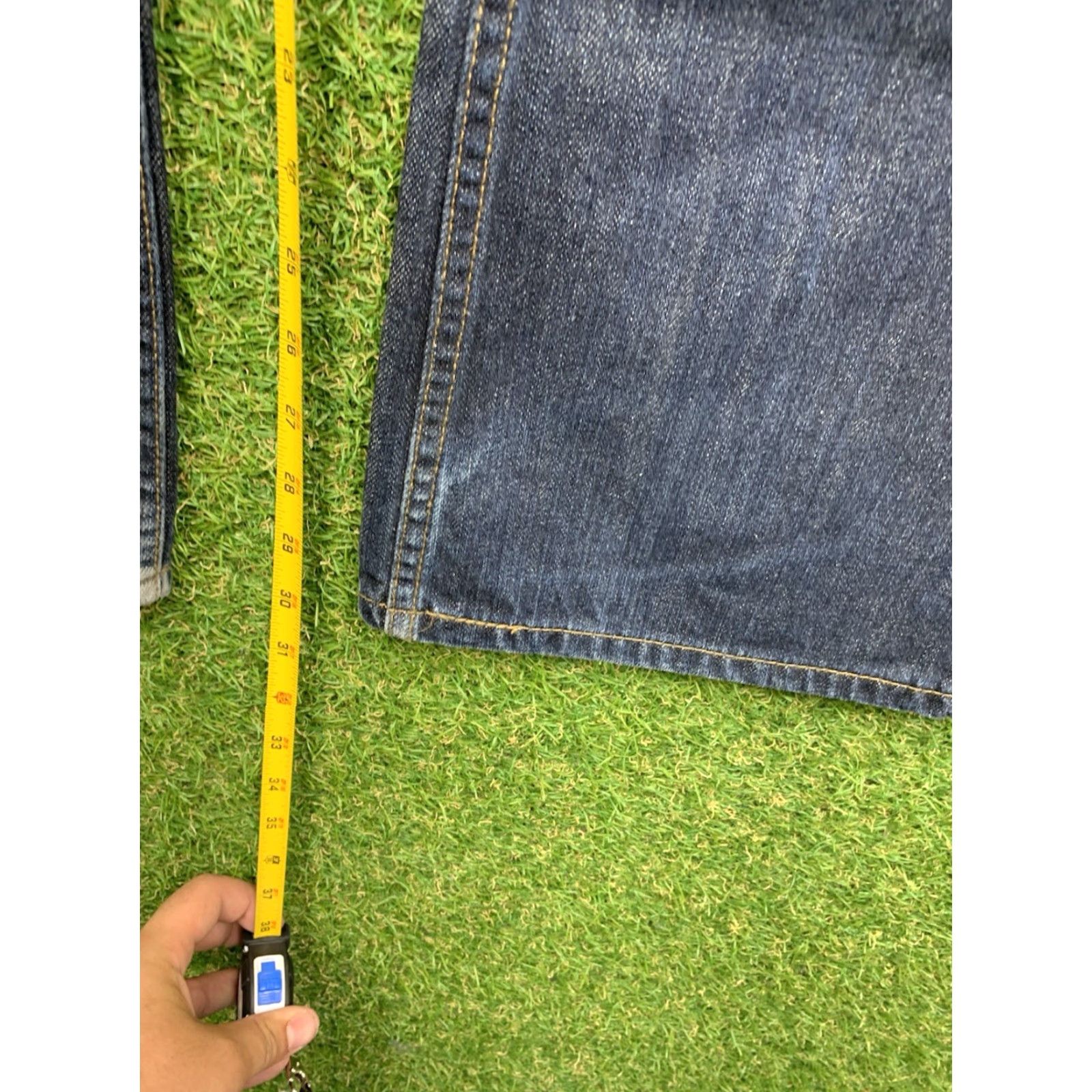 Levi's Levi's 527 Jeans Men 36x30 Blue Straight Leg Denim Mid Rise Casual Pants Size US 36 / EU 52 - 6 Thumbnail
