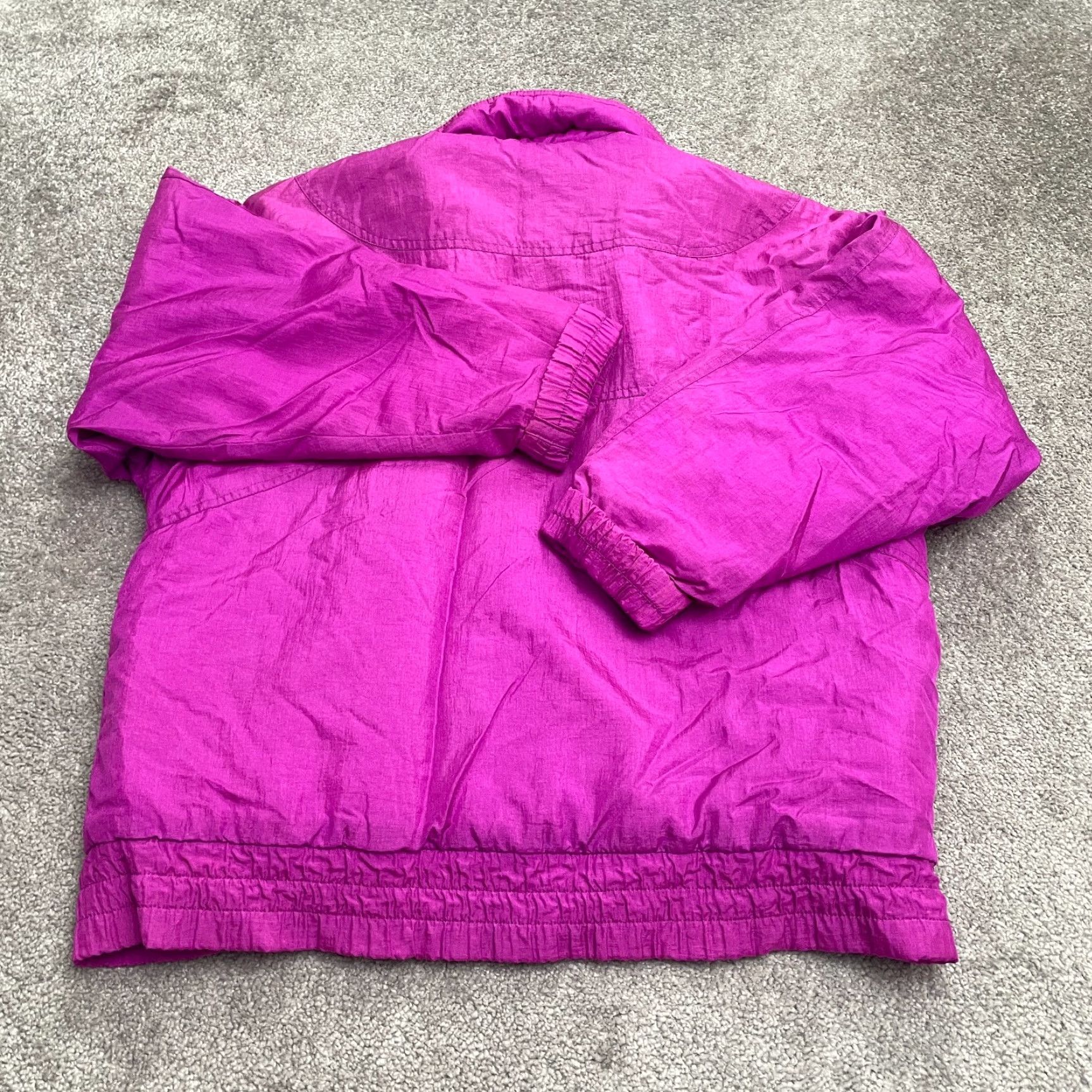 Etro VINTAGE Downhill Racer Purple Jacket Mens? Womens? 90s 80s Retro Puffer Coat Zip Mid-Length Long Sleeve Size M Size M / US 6-8 / IT 42-44 - 2 Thumbnail