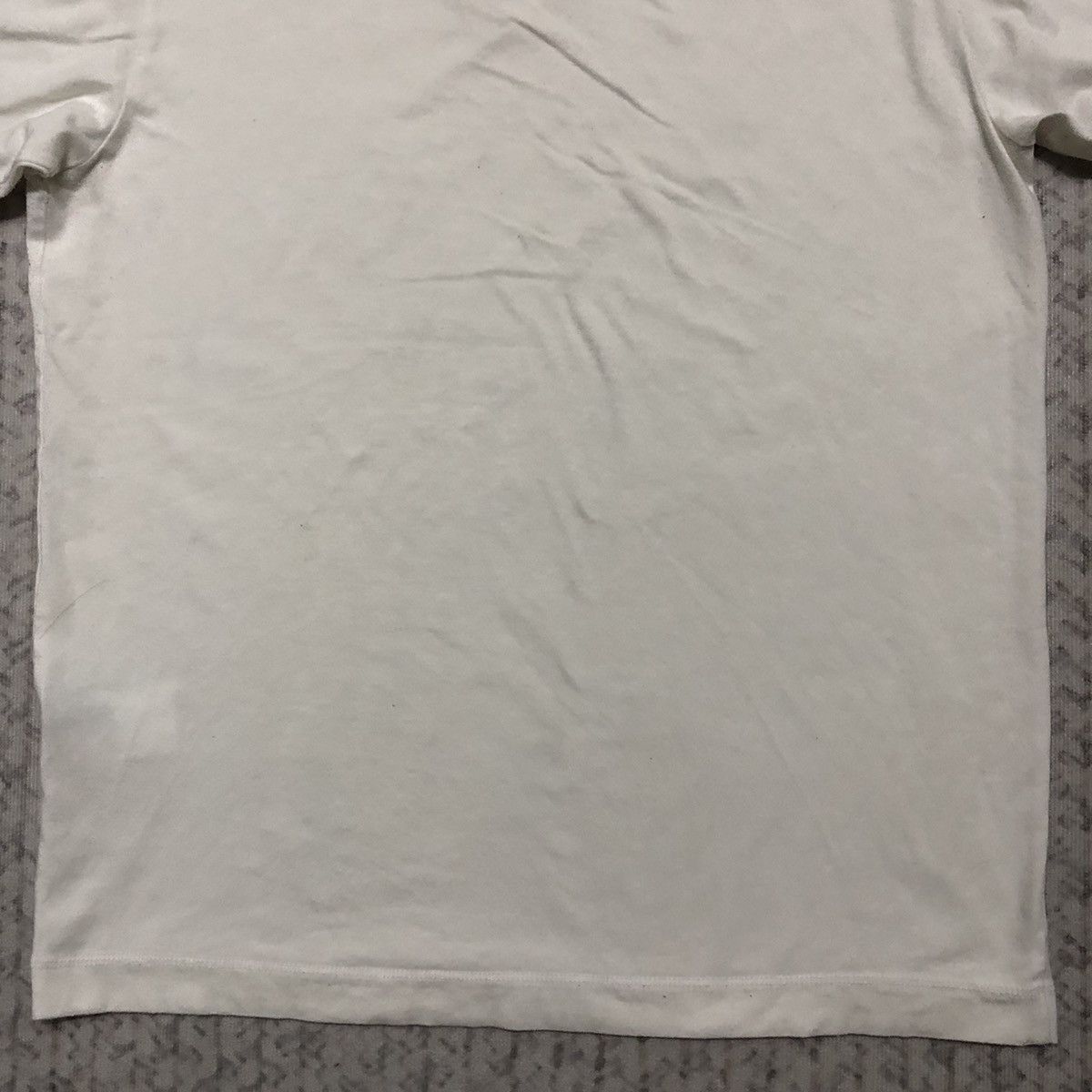 JOSEPH HOMME × Japanese Brand Rare Distressed Joseph Homme White V-Neck Tees Size US S / EU 44-46 / 1 - 11 Thumbnail