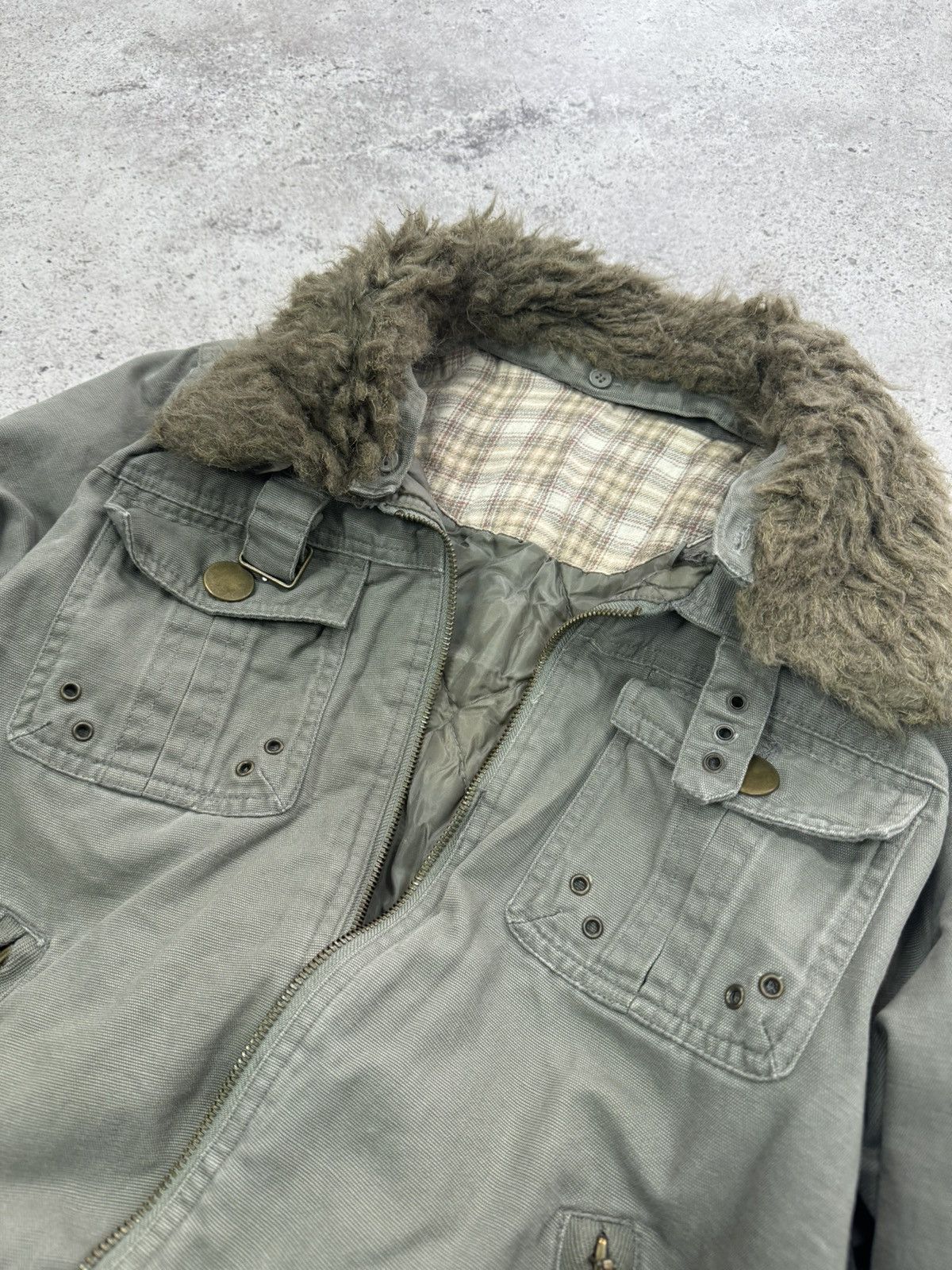 If Six Was Nine Vintage Japanese Stoned Cotton LGB Style Bomber Jacket Size US S / EU 44-46 / 1 - 6 Thumbnail