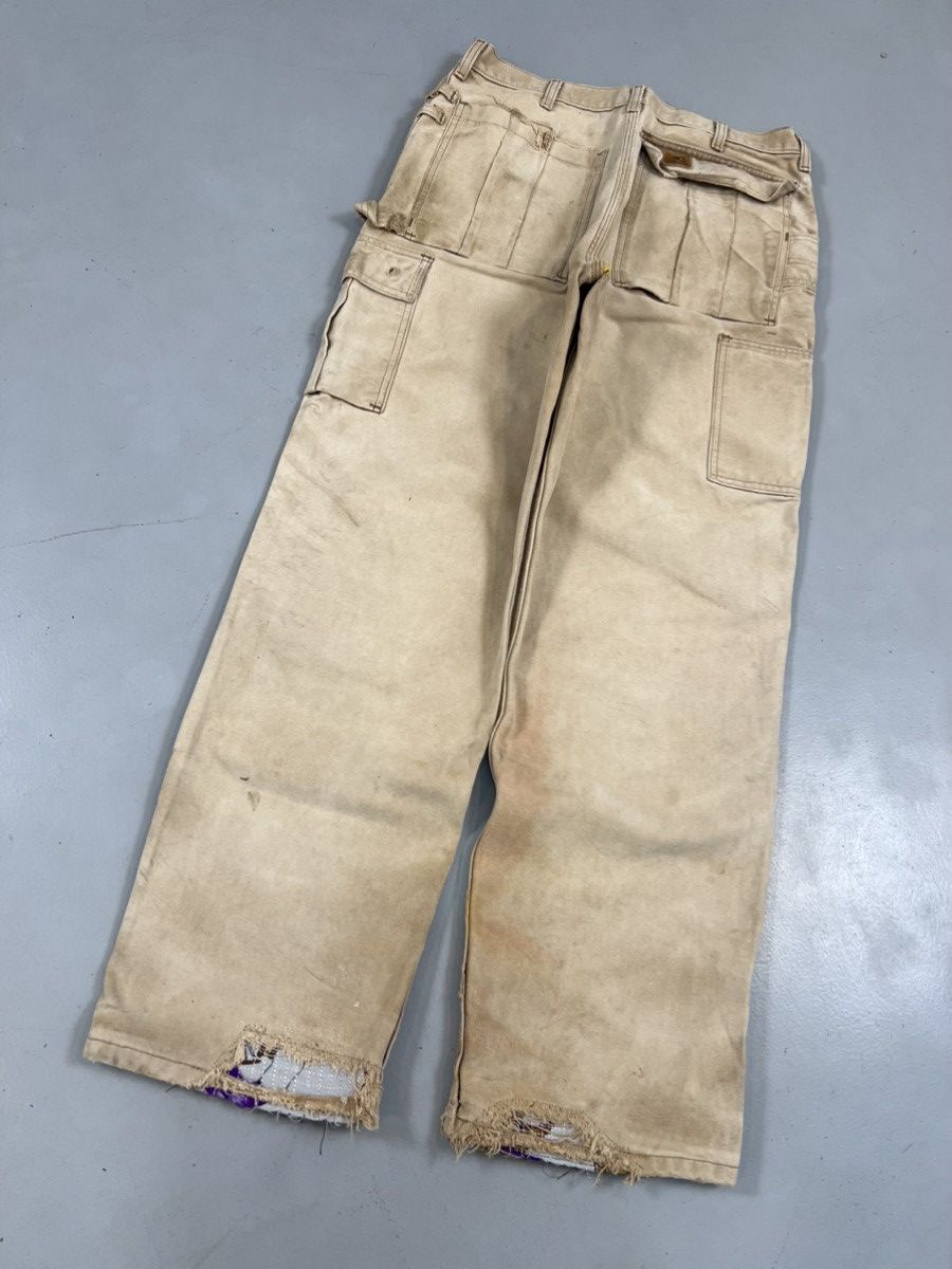 Carhartt Vintage Carhartt tan 90s cargo pants Size US 32 / EU 48 - 9 Thumbnail