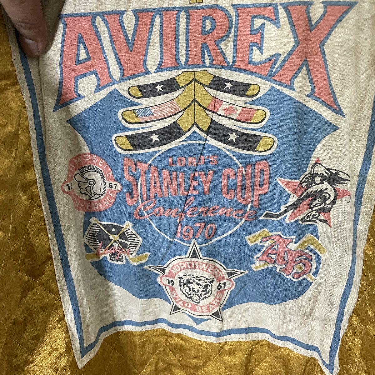 Avirex Vintage Avirex Stanley Cup 1970 Distressed Jacket Size US XL / EU 56 / 4 - 3 Thumbnail