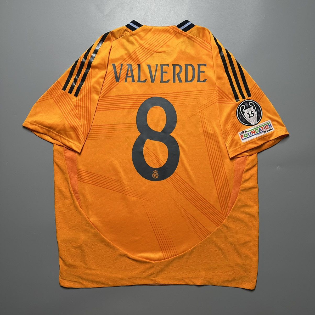Adidas REAL MADRID ADIDAS 2024/2025 SOCCER AWAY JERSEY #8 VALVERDE Size US XL / EU 56 / 4 - 1 Thumbnail