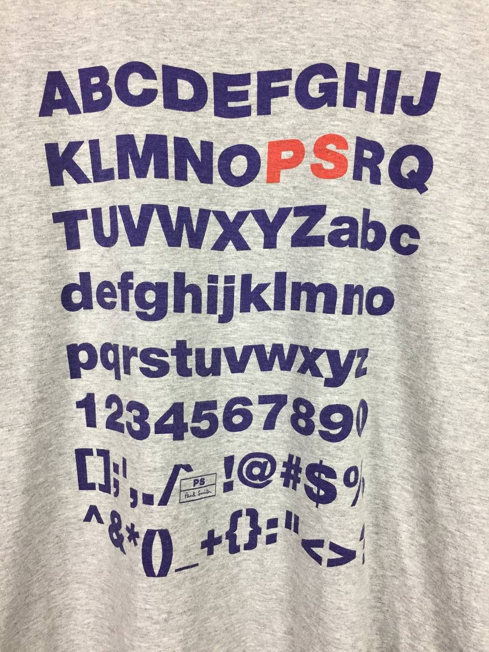 Designer × Paul Smith × Vintage Vtg Paul Smith Alphanumeric Characters Graphic Tee Size US XL / EU 56 / 4 - 4 Thumbnail