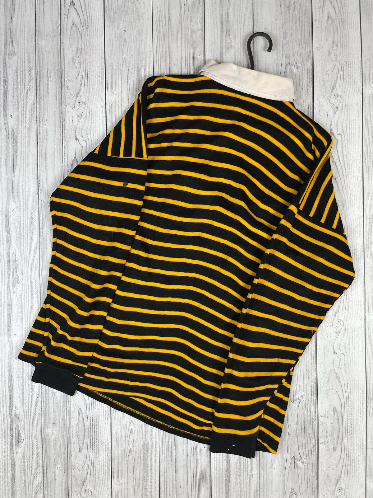 Vintage Vintage Stripped rugby jersey All Blacks international L Size US L / EU 52-54 / 3 - 12 Thumbnail