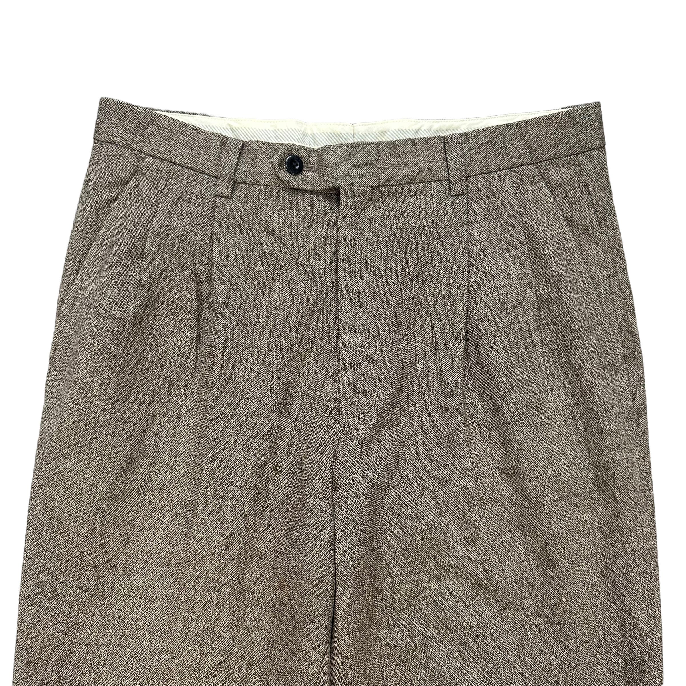 Burberry BURBERRY GOLF WOOL TROUSERS / CASUAL PANT #7903-189 Size US 32 / EU 48 - 2 Thumbnail