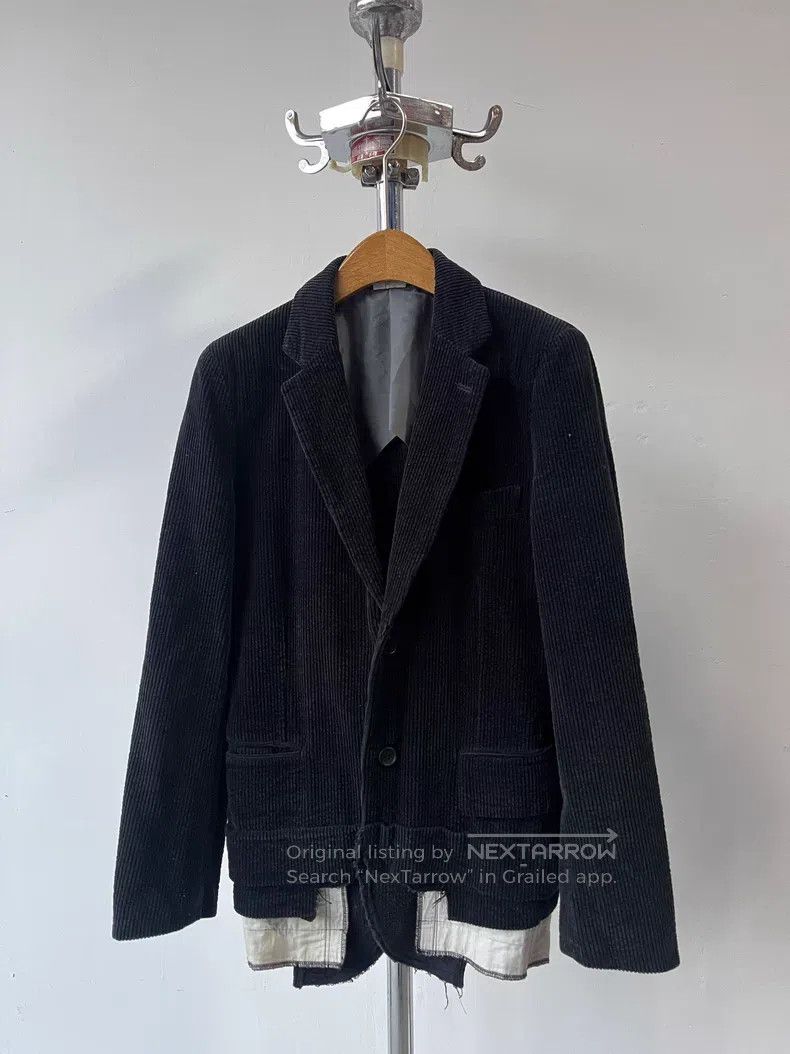 Comme des Garcons Comme Des Garcons Corduroy Deconstructed Jacket Size US XS / EU 42 / 0 - 2 Thumbnail