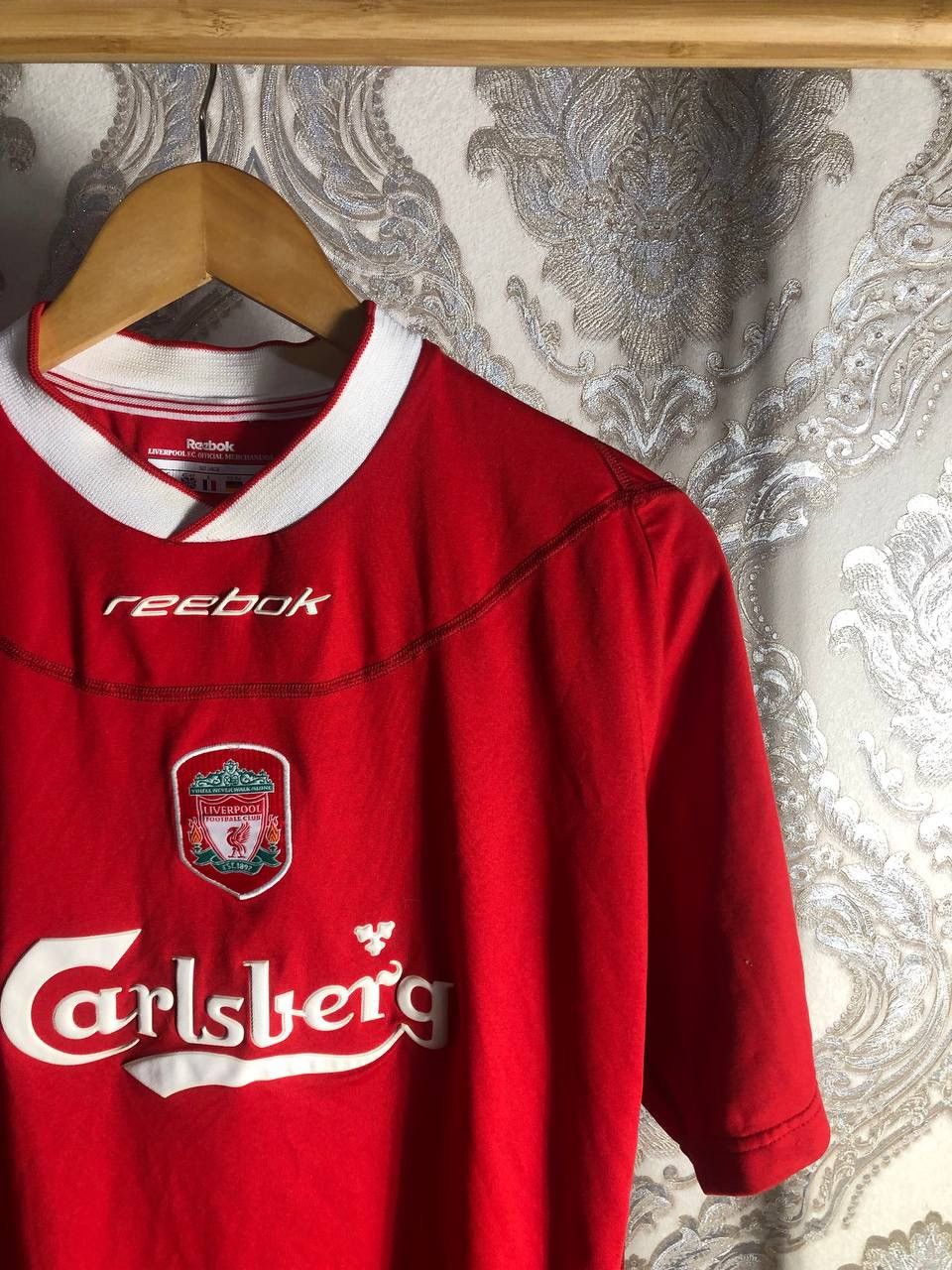 Reebok VINTAGR REEBOK FC LIVERPOOL ENGLAND SOCCER JERSEY RETRO 90s Size US L / EU 52-54 / 3 - 2 Thumbnail
