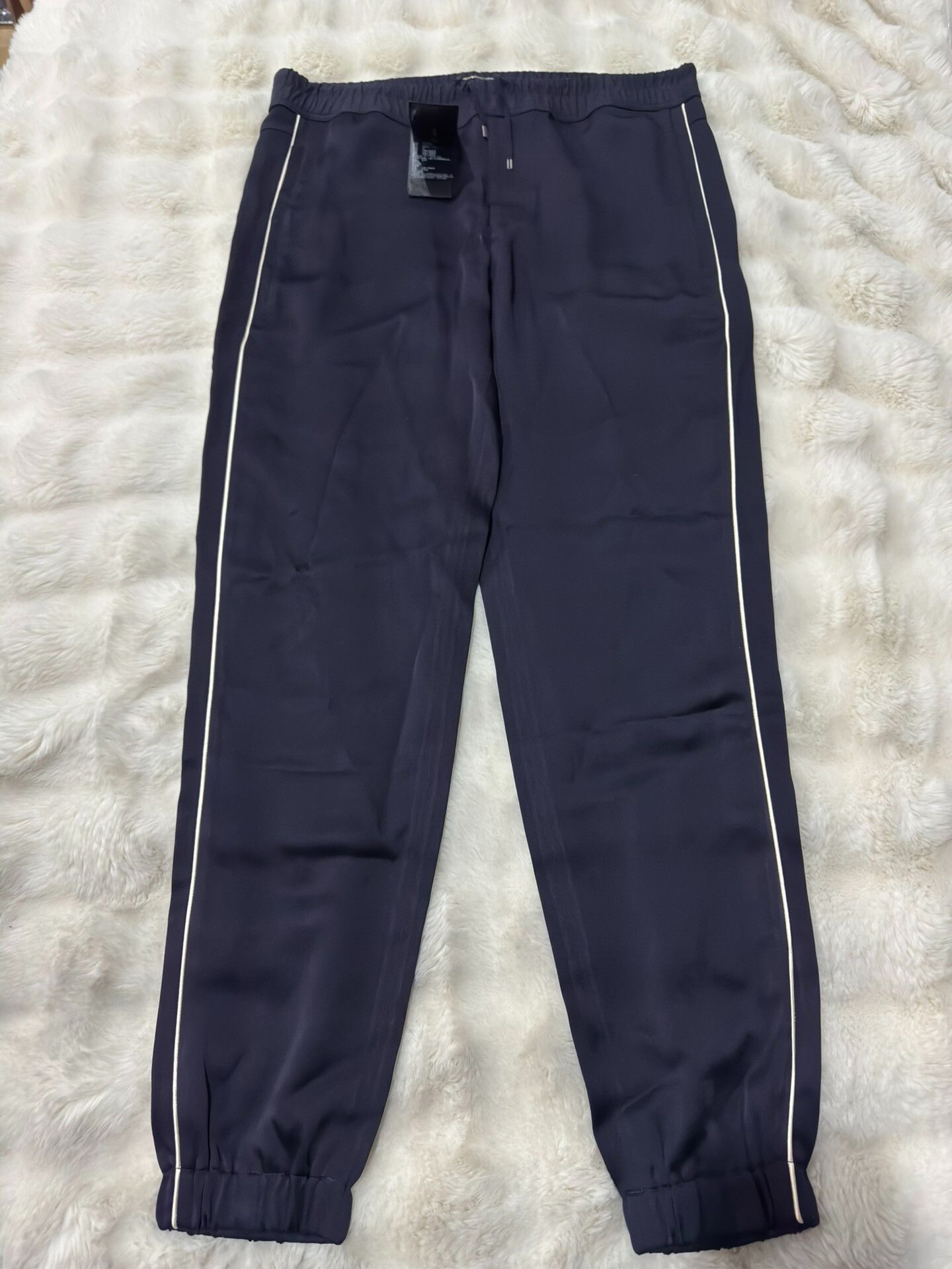 Saint Laurent Paris Saint Laurent YSL Navy Casual Trousers Size US 34 / EU 50 - 1 Thumbnail