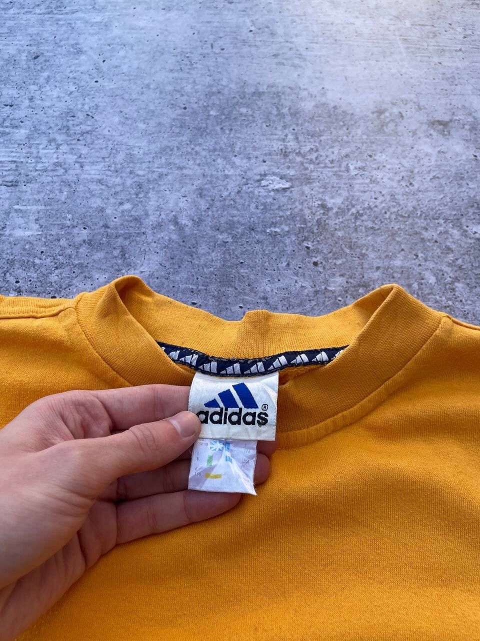 Adidas × Vintage Vintage 00s Adidas Big Logo Sweatshirt Y2K Size US L / EU 52-54 / 3 - 8 Thumbnail